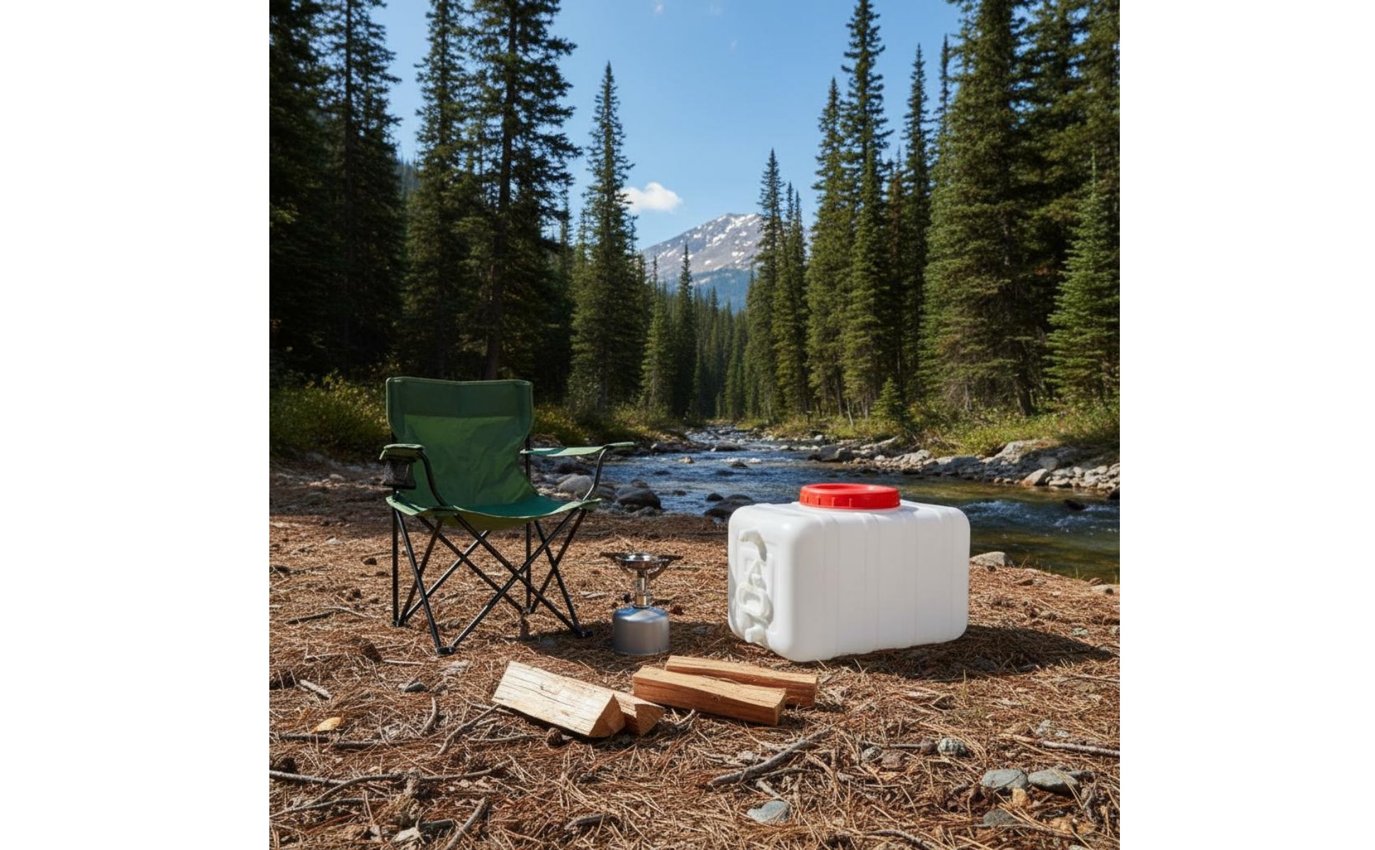 Food Grade Plastic Water Jug Thickened Material for Outdoor, Camping