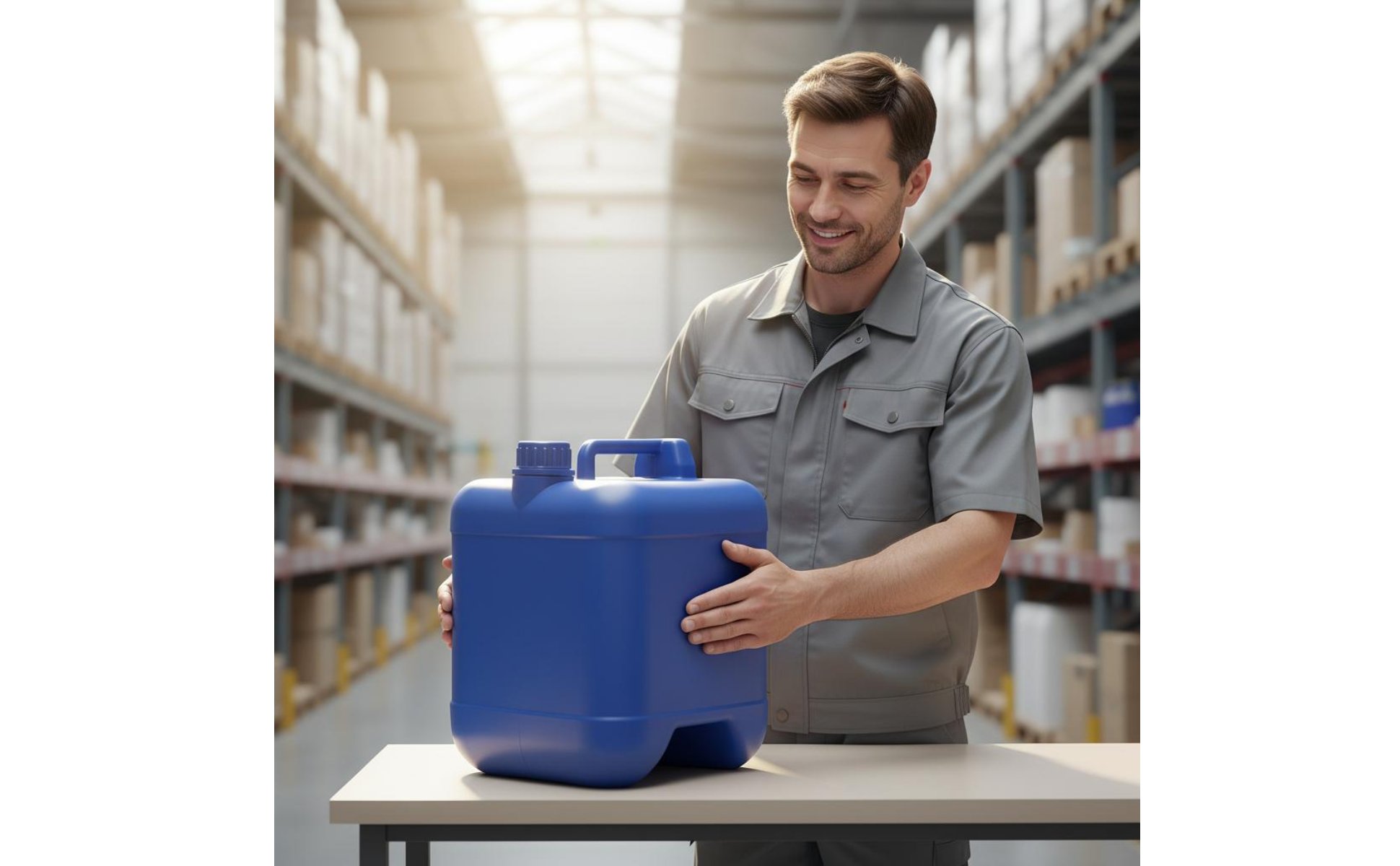 10L HDPE Container 10 Liter Plastic Barrel Thickened Wall