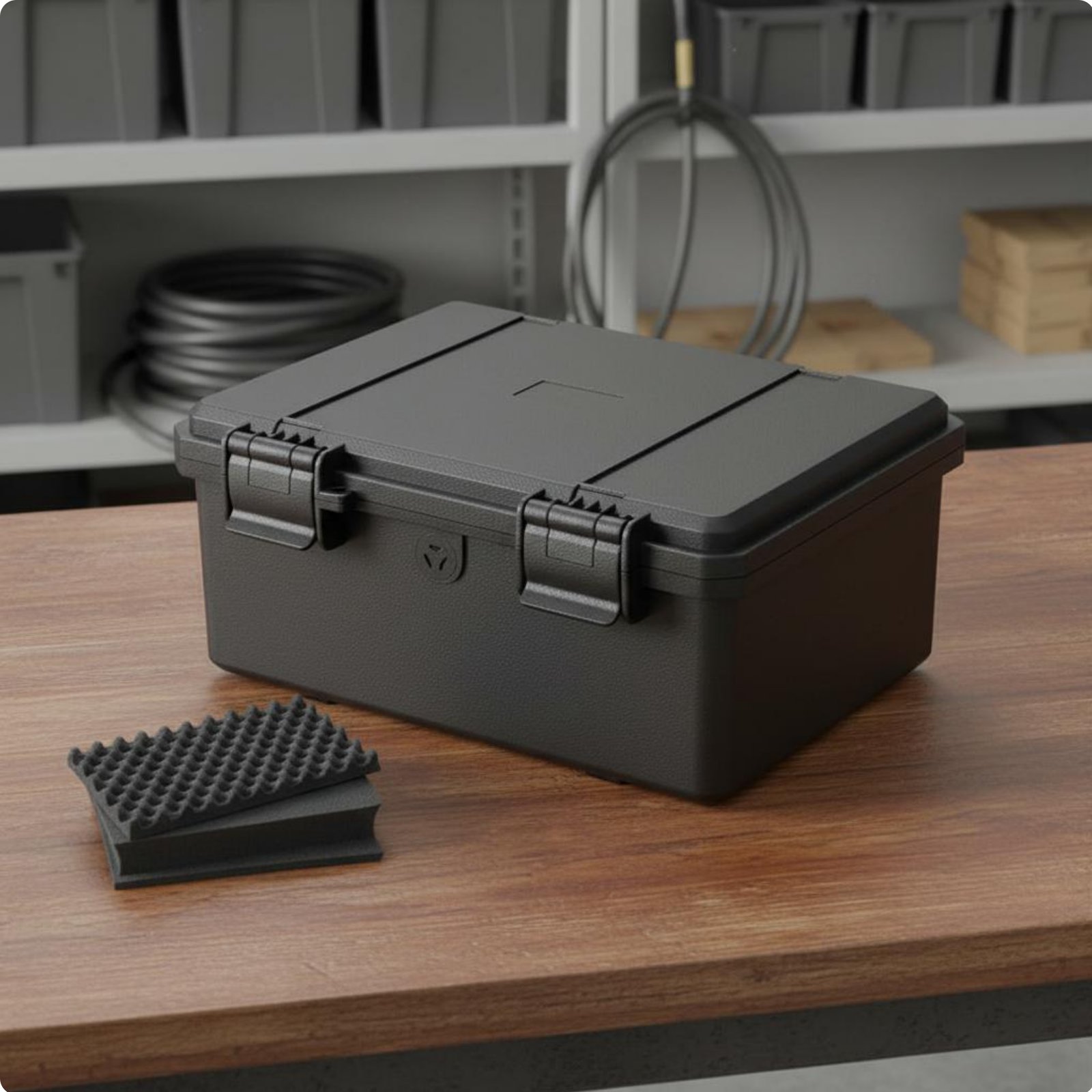 Industrial Grade Storage Box Anti-Security Lockable Heavy Duty Equipment Box