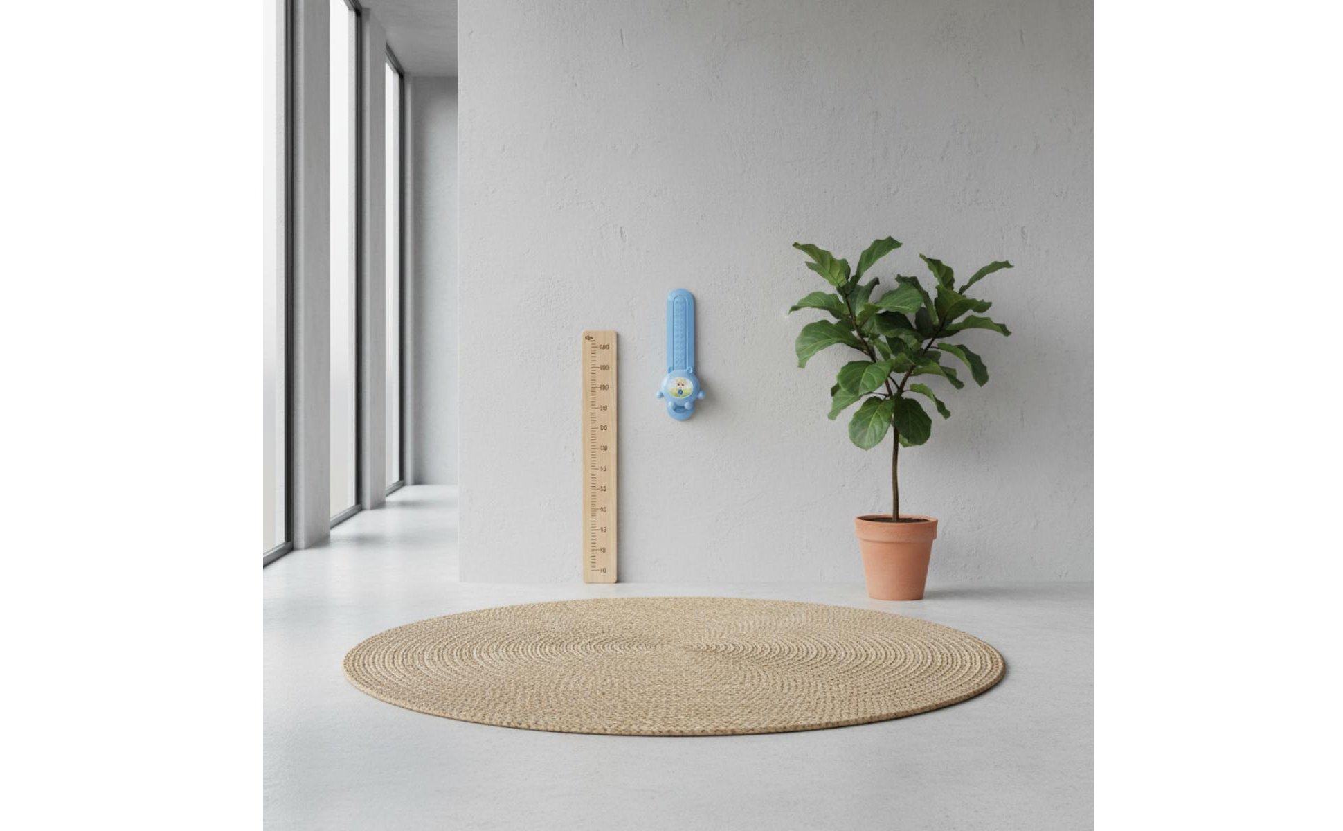 Luminous Growth Chart Toy LED Display Kids Press High Jump Counter for Toddlers