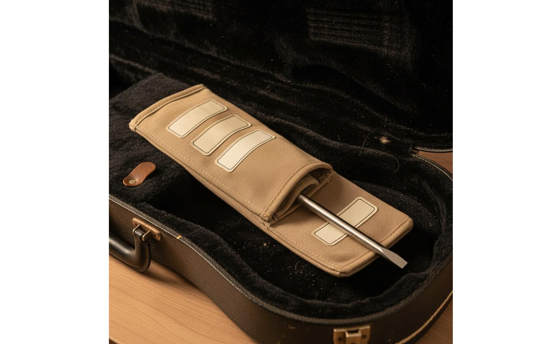 Luthier Fret Press Tool Non-Damaging Guitar Fret Punch for Repair Shop, Luthiers