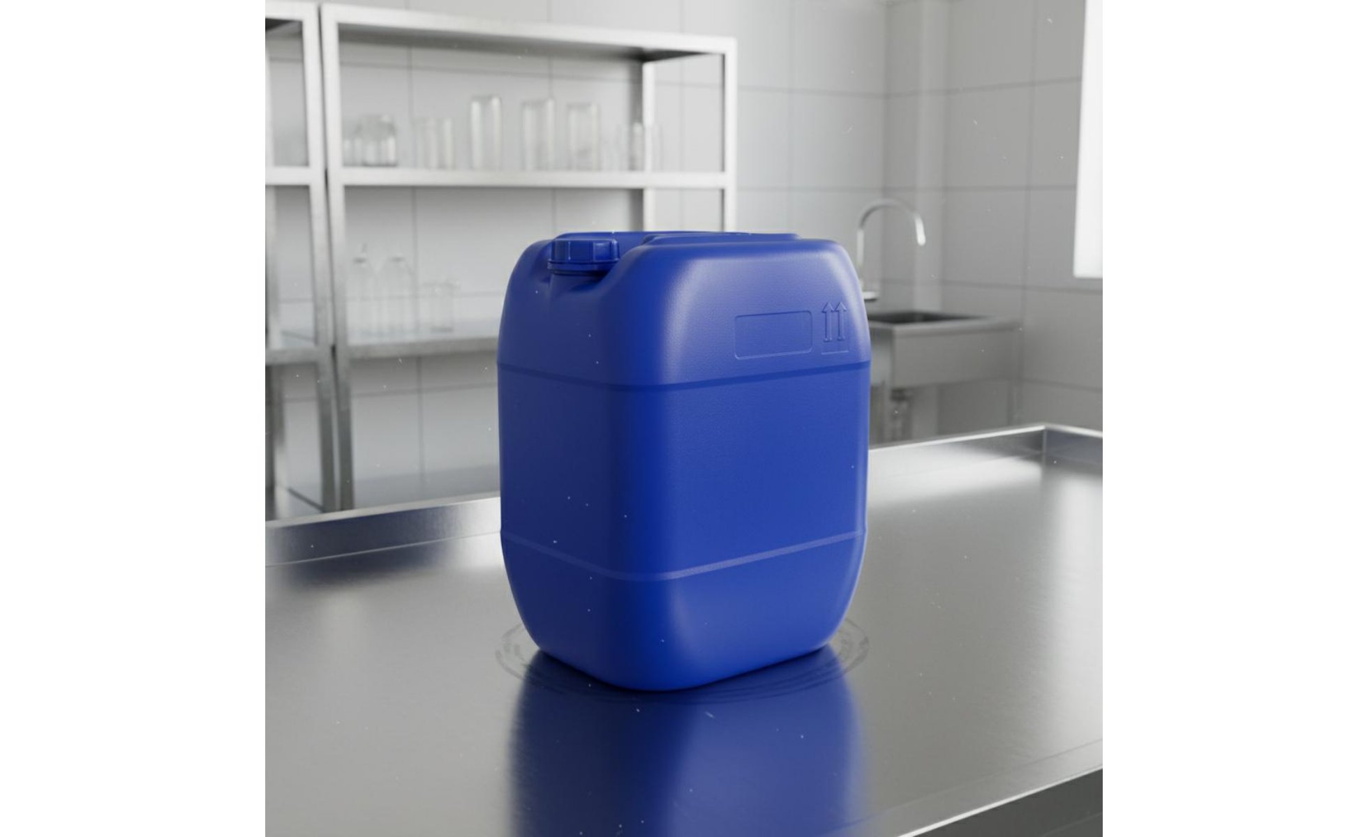 30L Plastic Jerry Can Leak Proof Stackable Liquid Container for Industrial