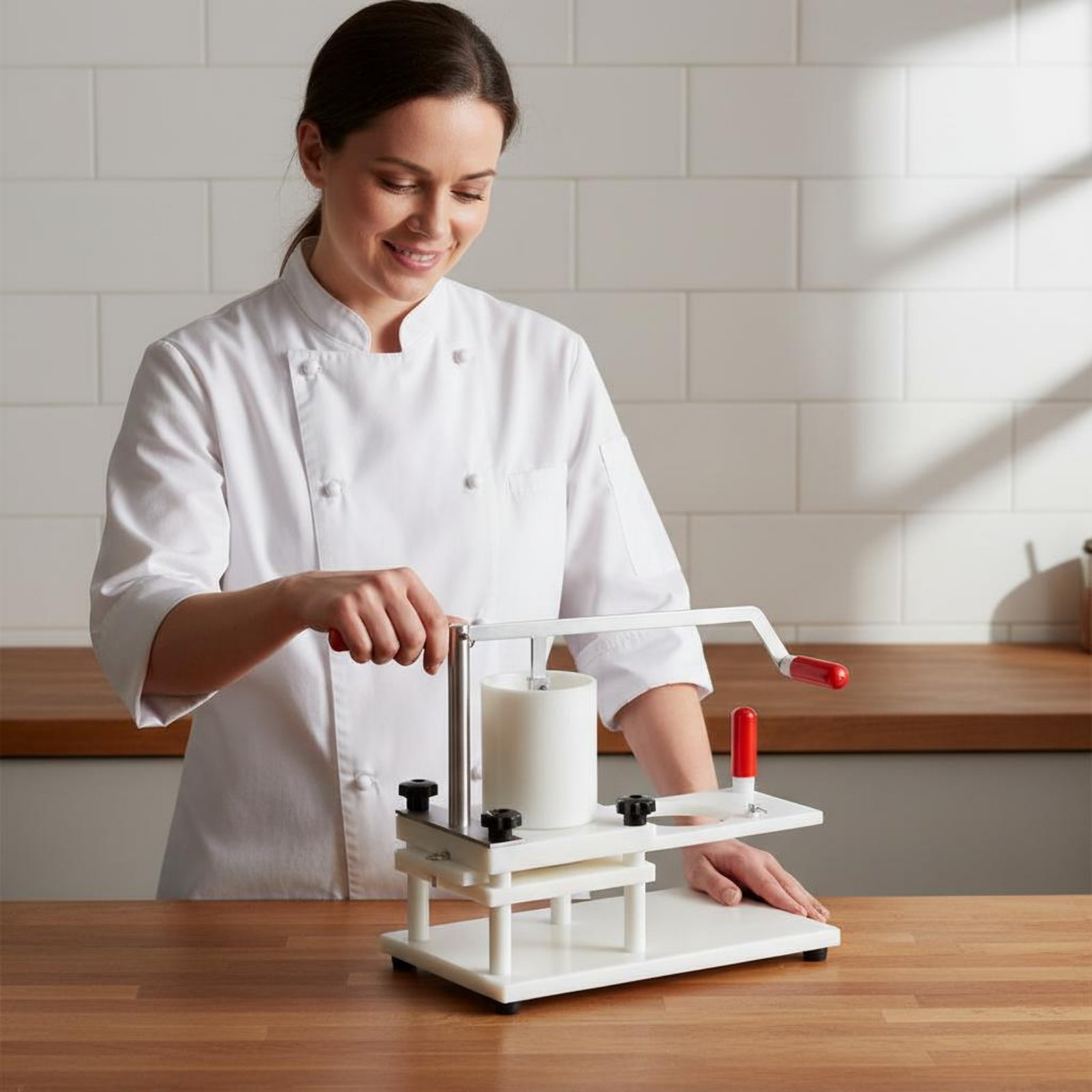 Hamburger Patty Press Commercial Grade Manual Burger Press for Restaurants