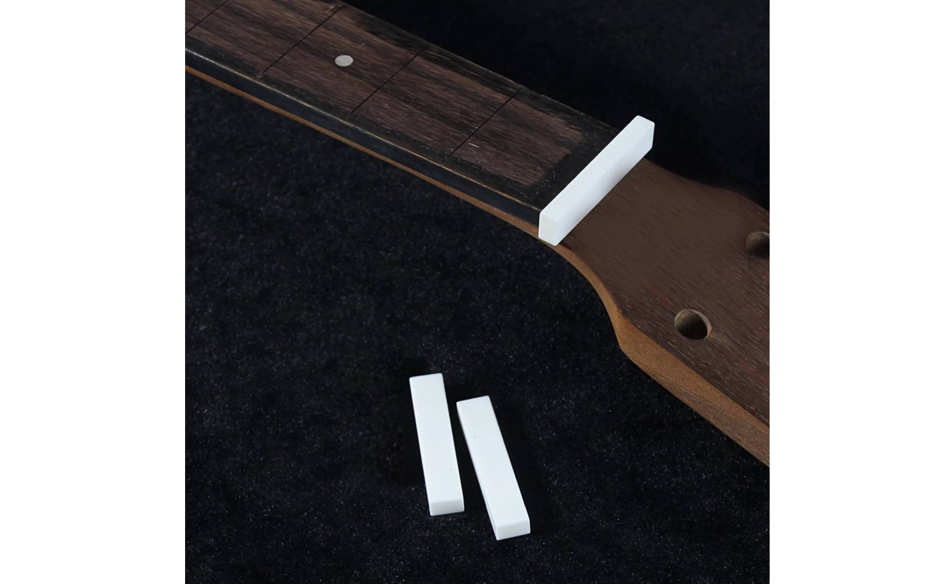 Classical Guitar Bone Nut Semi-Finished Bone String Nut for Luthiers