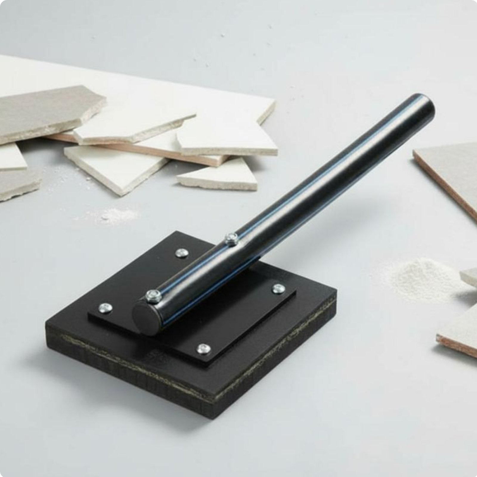 Rubber Tile Tapper Non-Damaging Tile Setting Hammer Large Surface Area