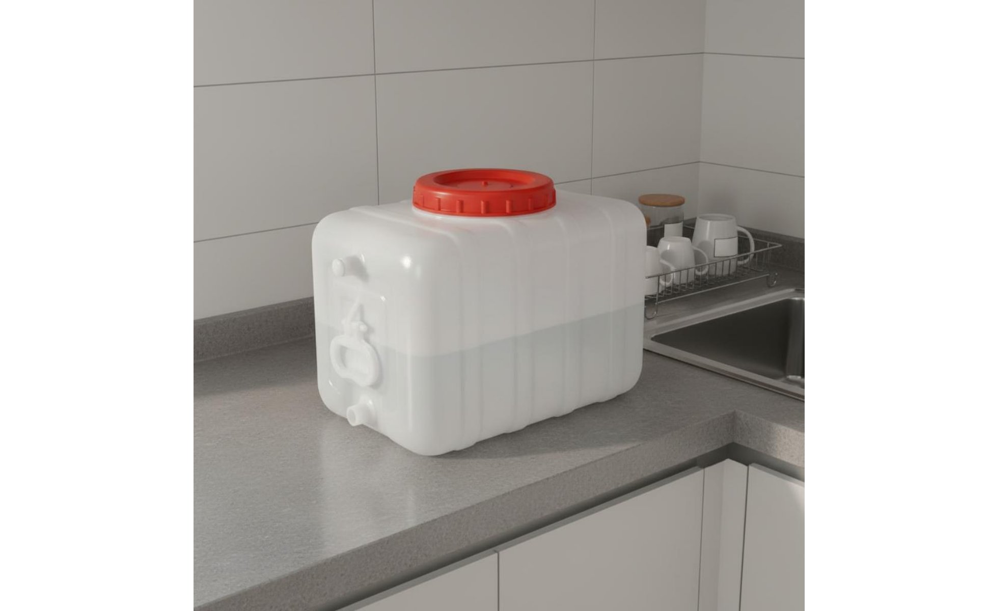 Food Grade Plastic Water Jug Thickened Material for Outdoor, Camping