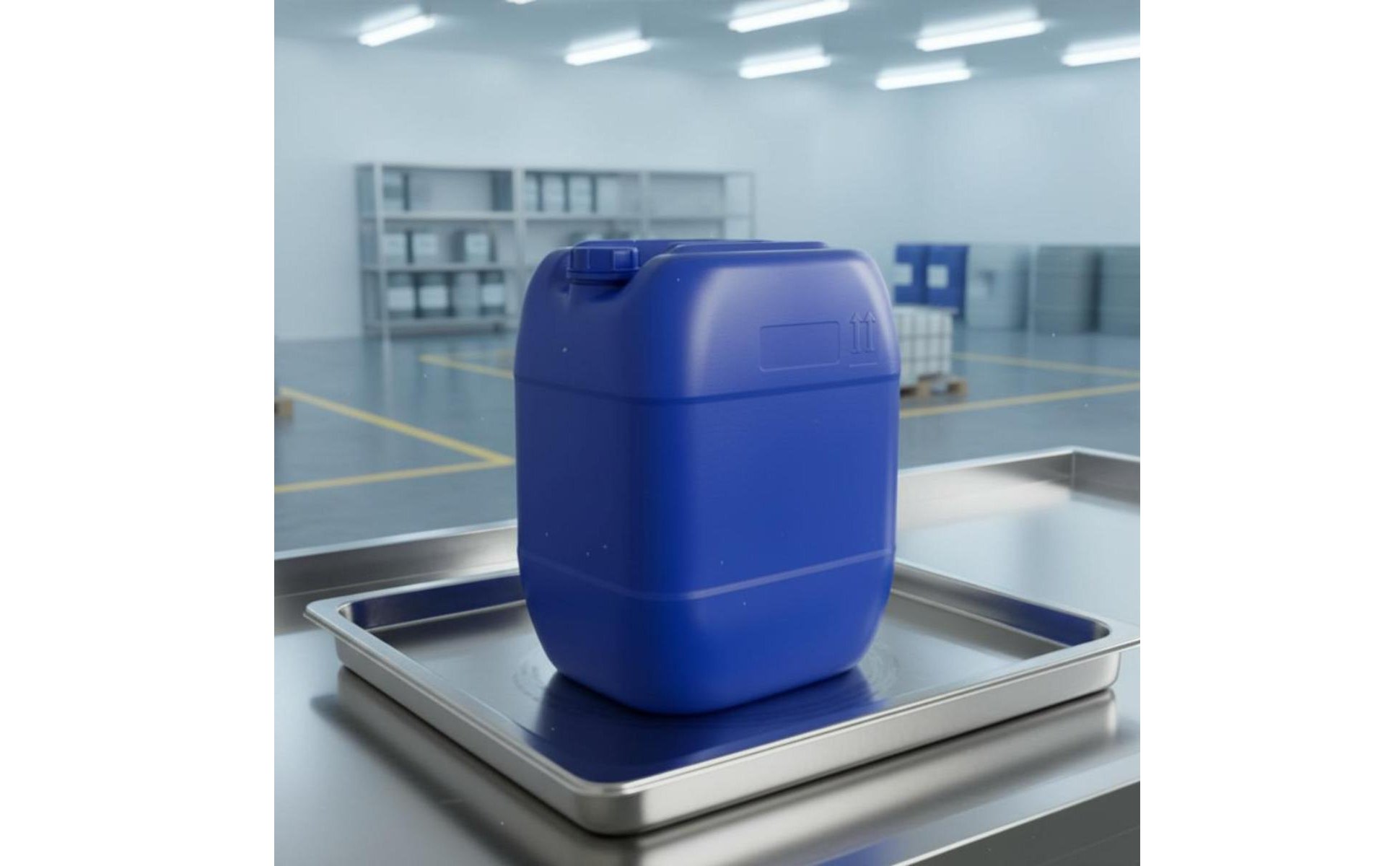 30L Plastic Jerry Can Leak Proof Stackable Liquid Container for Industrial