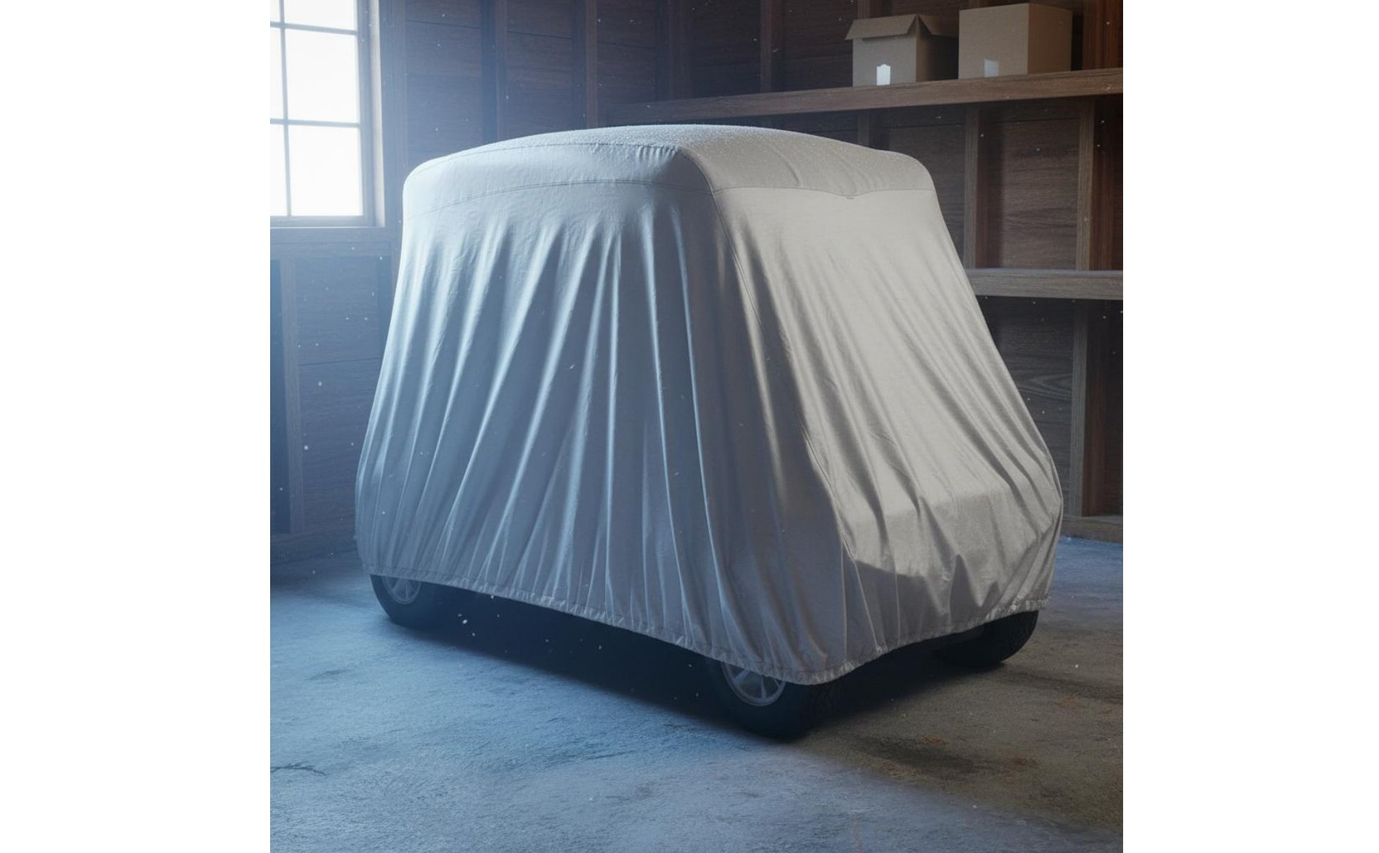 Copri Golf Vehicle Impermeabile Resistente Ai Raggi per Esterno, Garage
