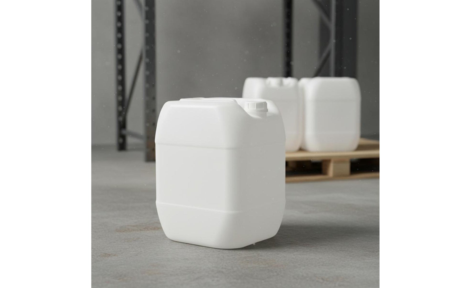 30L Plastic Jerry Can Leak Proof Stackable Liquid Container for Industrial