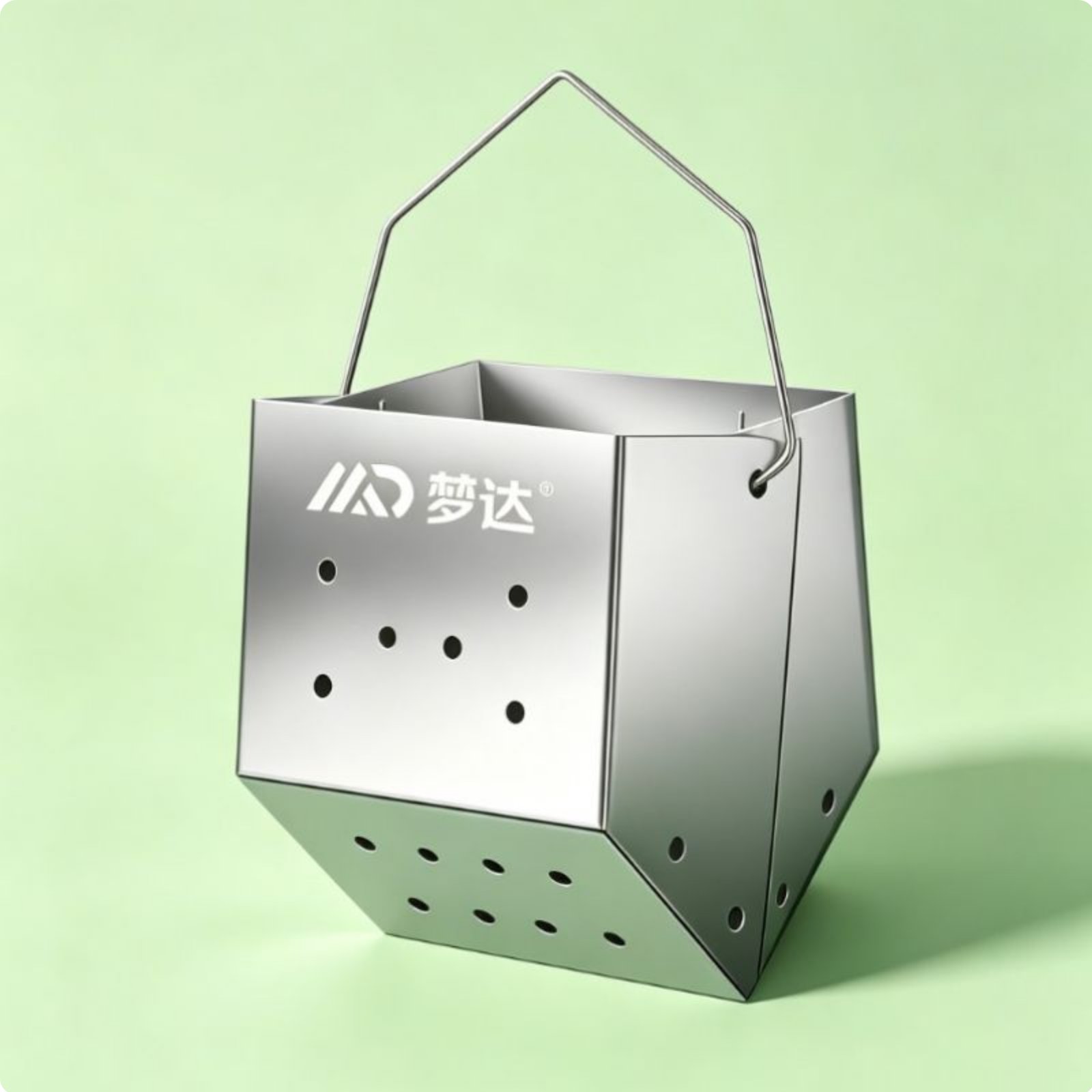 Stainless Steel Dropper Long-Lasting Hexagonal Baiting Container