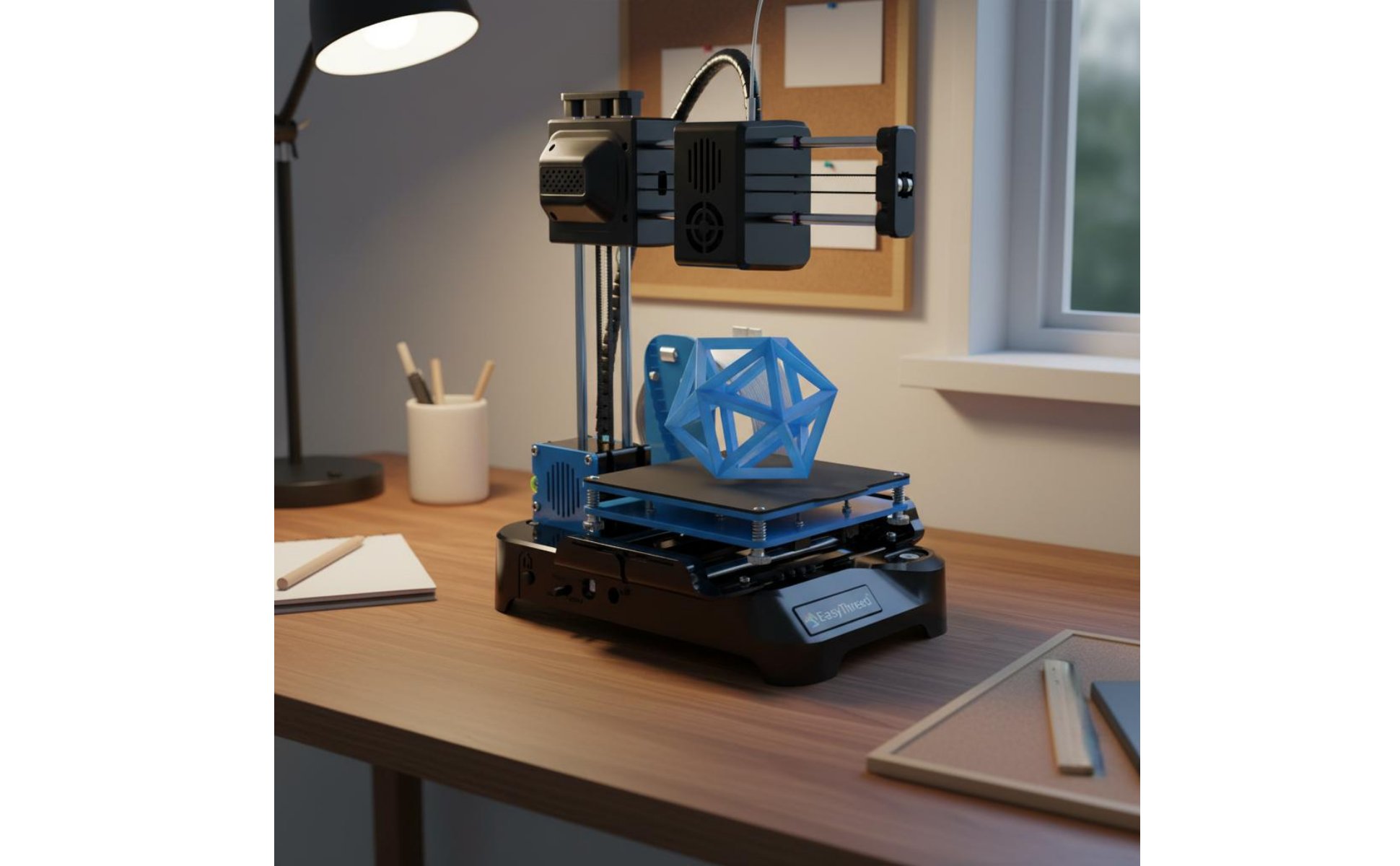 Desktop-3D-Drucker tragbar Mini-3D-Drucker einfach zu bedienen für Klassenzimmer