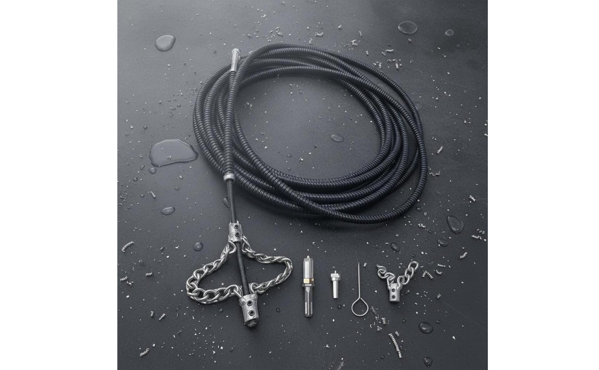 Sewer Cleaning Flexible Shaft Long-Lasting Flexible Shaft Chain Knocker