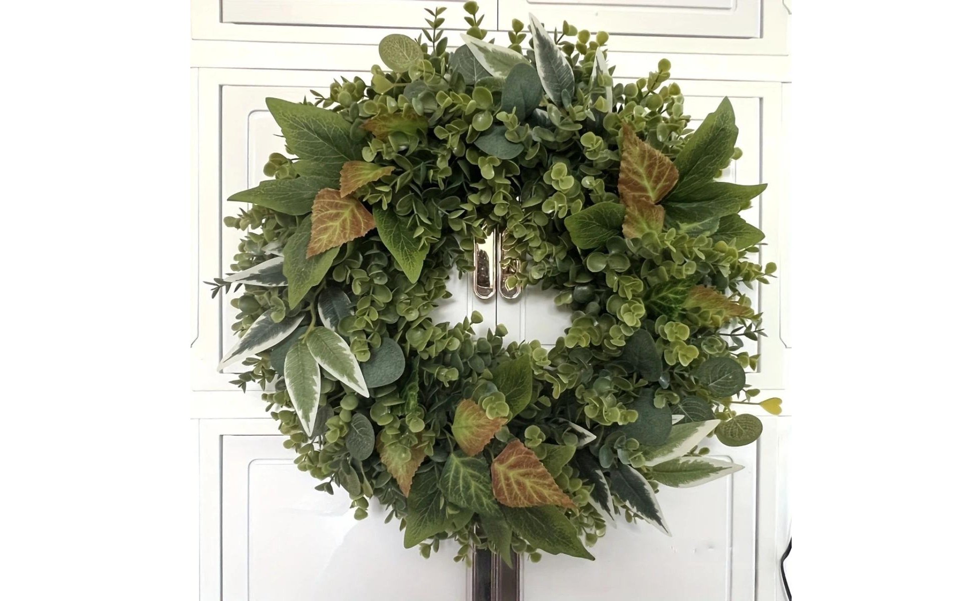 Eucalyptus Wreath Realistic Look Artificial Eucalyptus Wreath for Easter, Wall