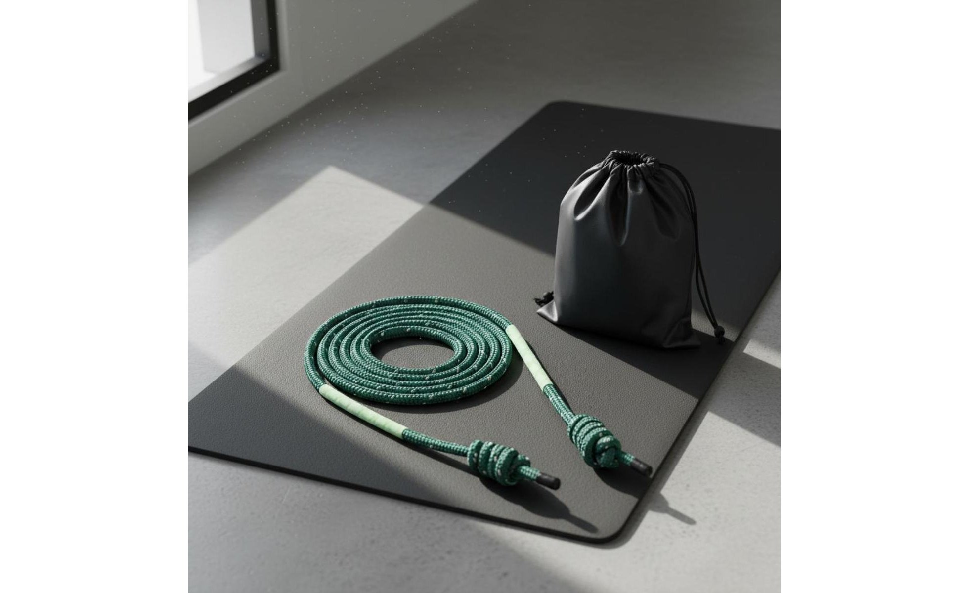 Flow Rope Portable Handleless Jump Rope Long-Lasting Material for Home Gym