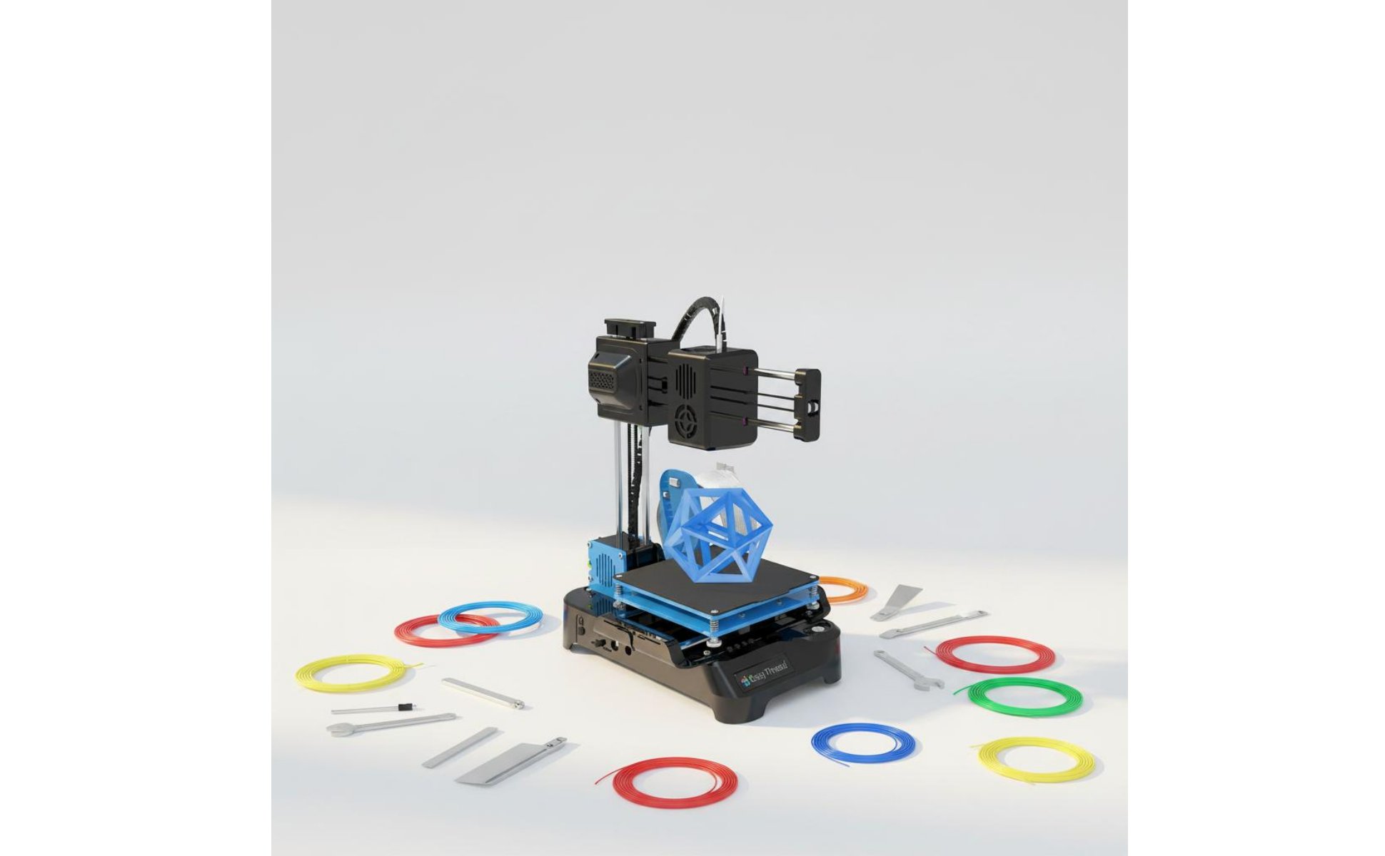 Desktop-3D-Drucker tragbar Mini-3D-Drucker einfach zu bedienen für Klassenzimmer