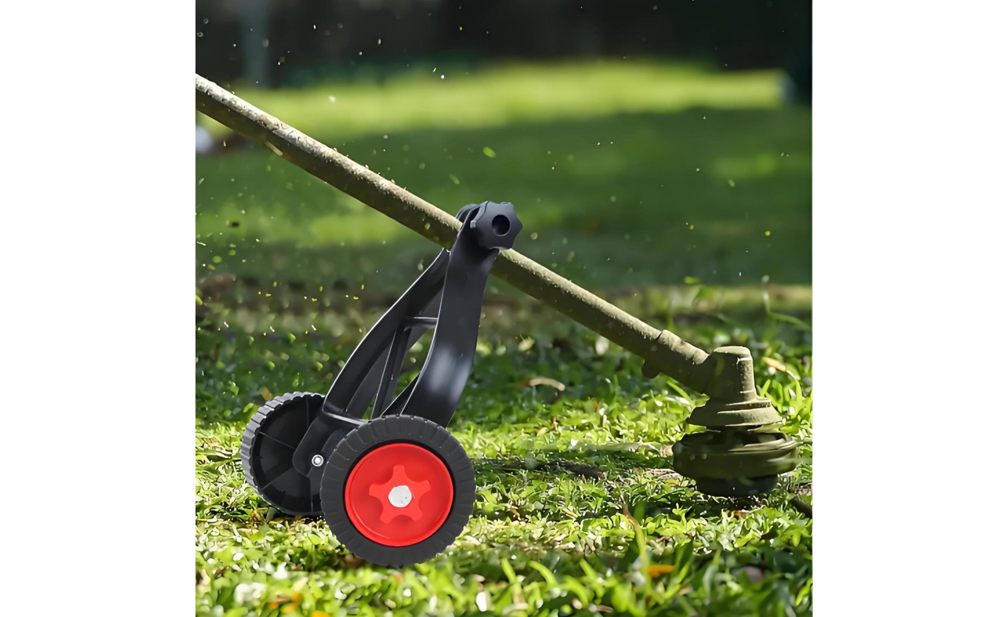 Grass Rolling Support Labor Saving String Trimmer Support Wheels