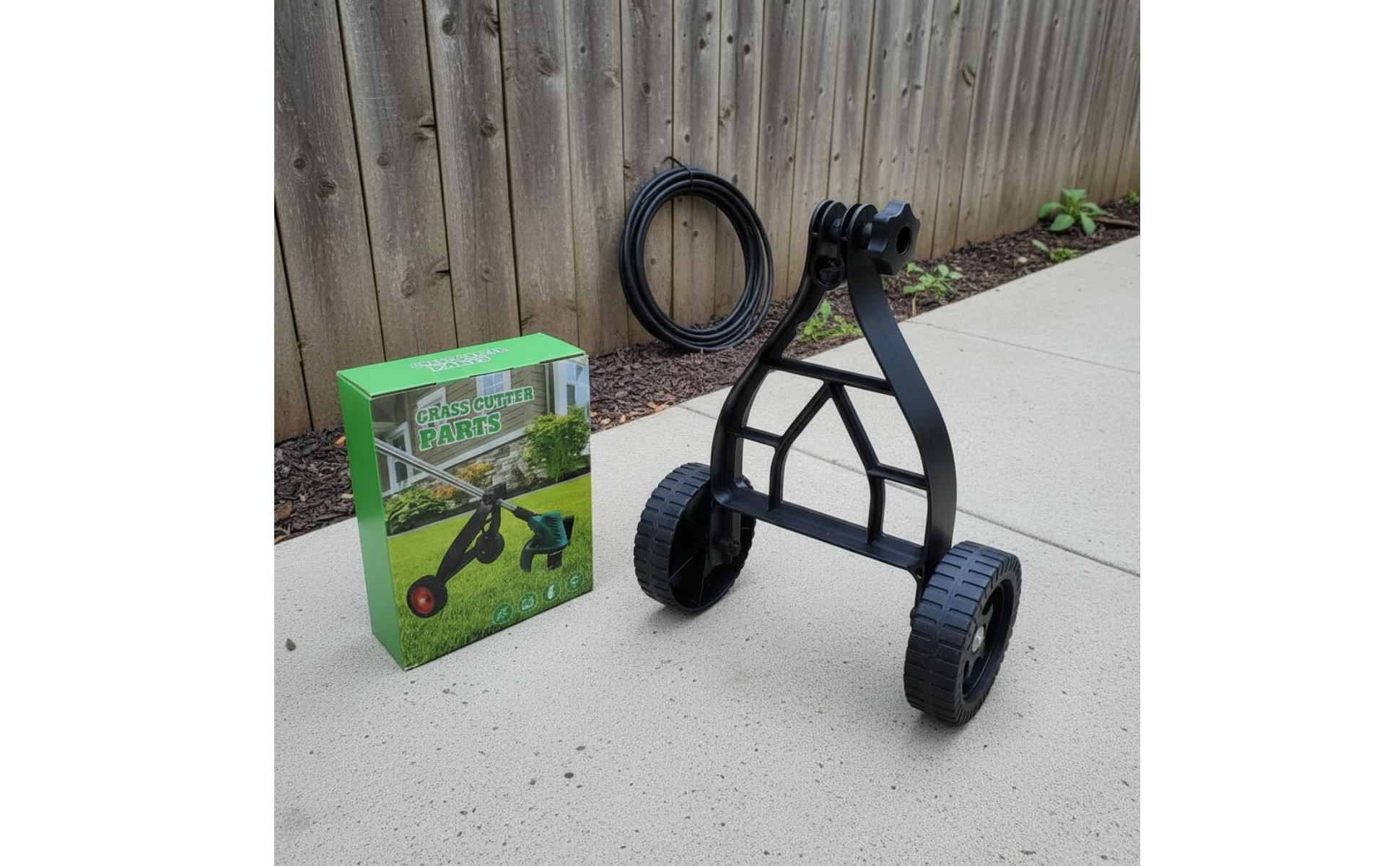 Grass Rolling Support Labor Saving String Trimmer Support Wheels