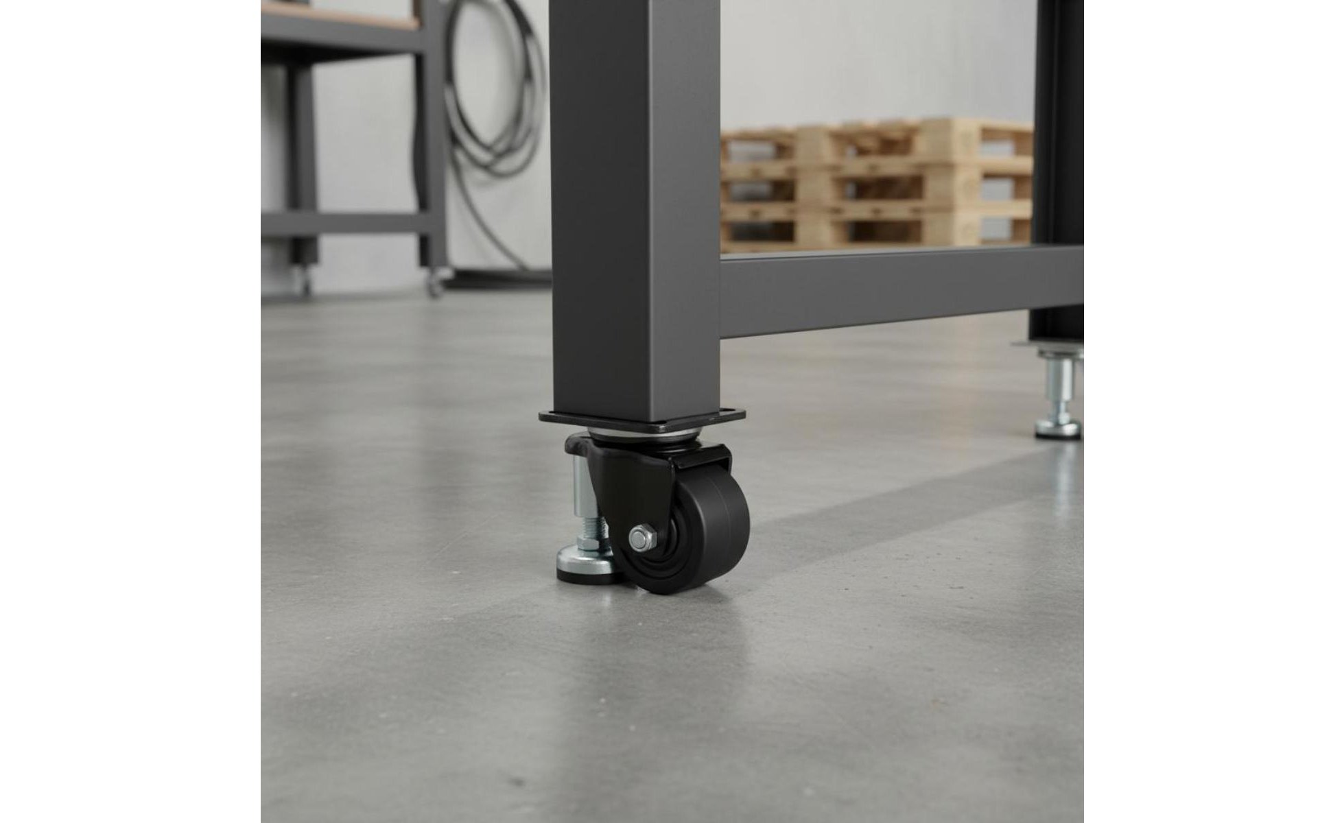 Leveling Caster Low Center of Weight Heavy Duty Caster Wheel for Warehouse