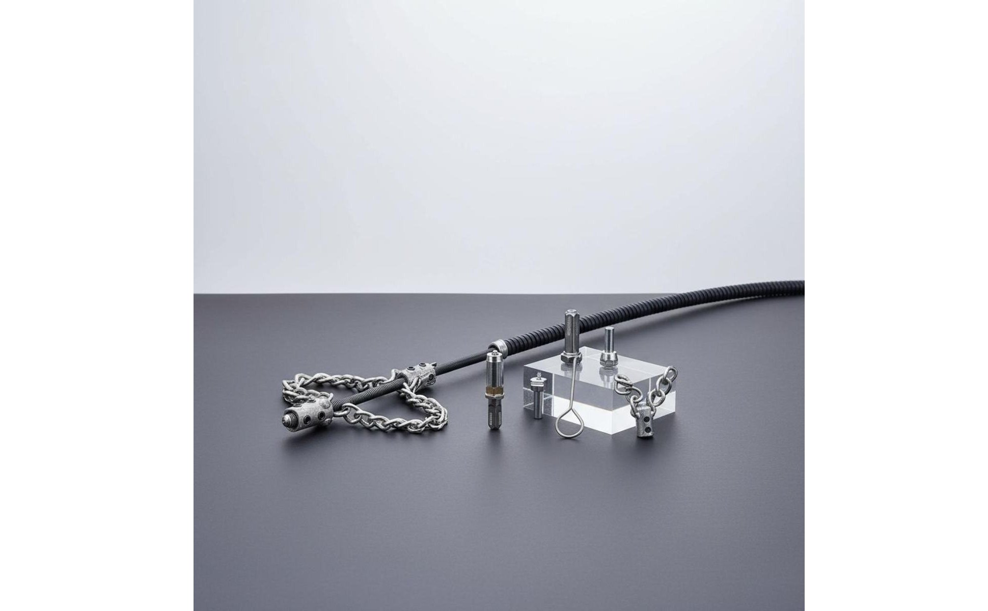 Sewer Cleaning Flexible Shaft Long-Lasting Flexible Shaft Chain Knocker