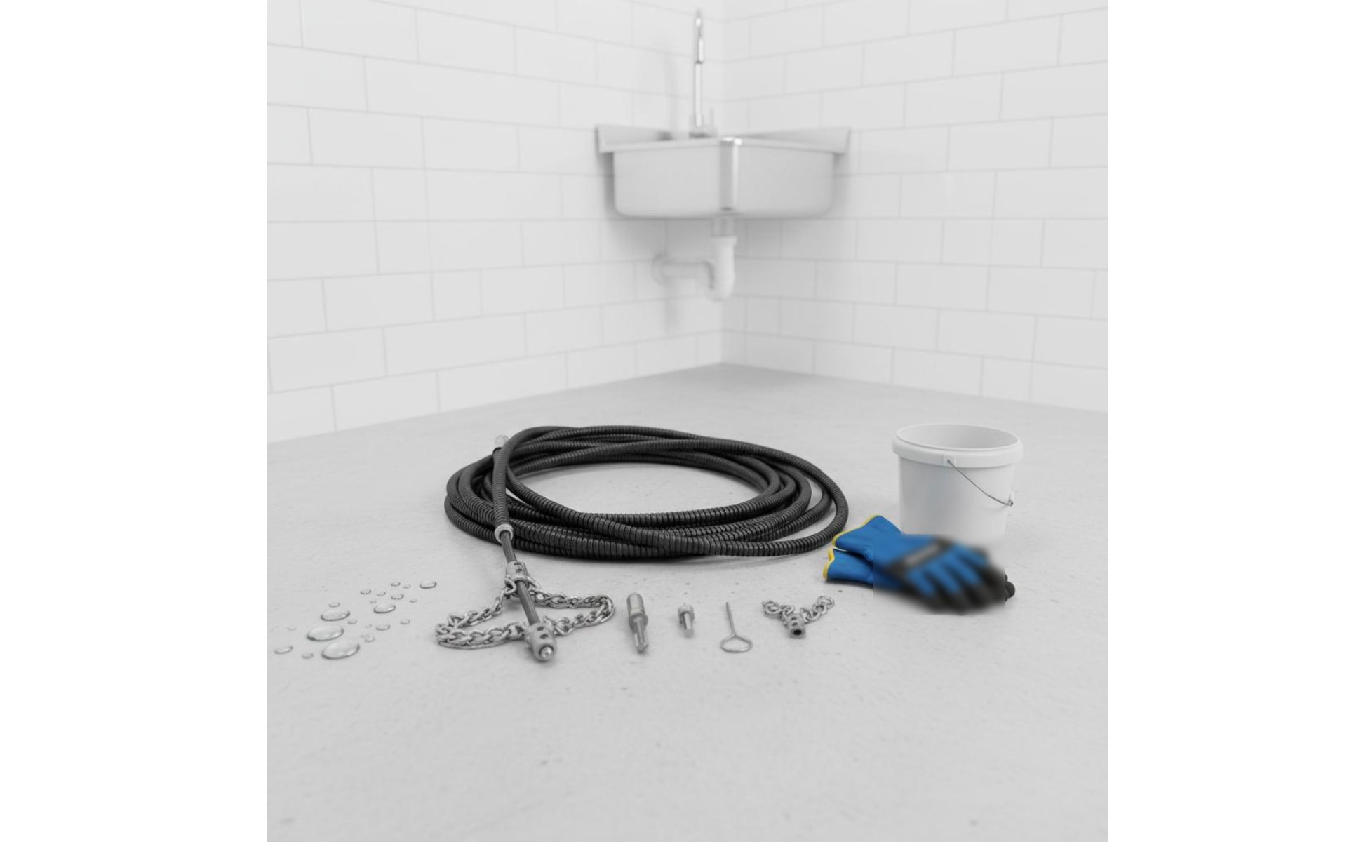 Sewer Cleaning Flexible Shaft Long-Lasting Flexible Shaft Chain Knocker