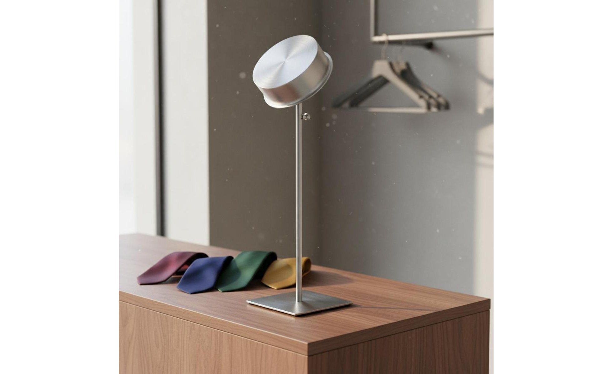 Krawattenständer minimalistisches Design Edelstahl Krawattenhalter für Boutique