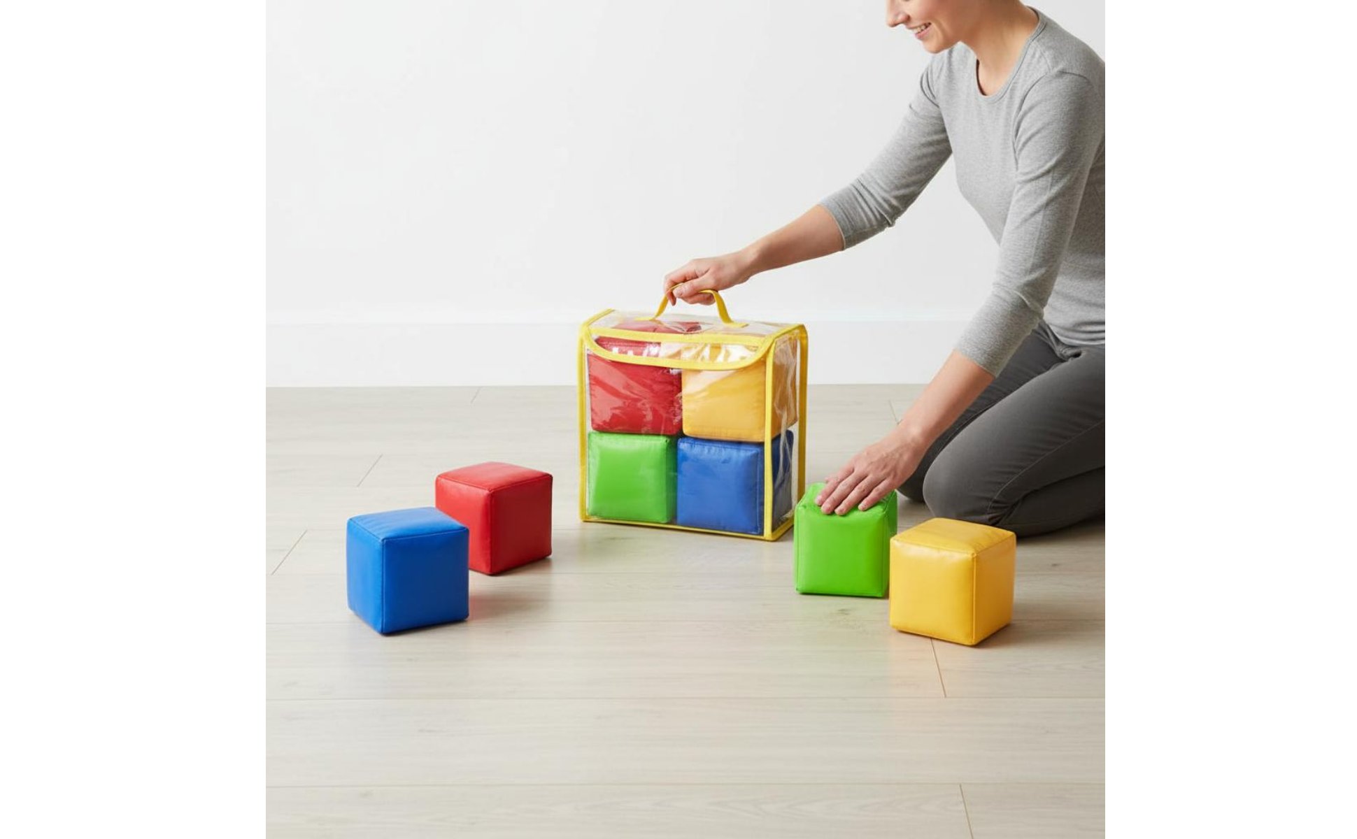 4 Pieces Pocket Dice Set Includes Storage Bag Customizable Foam Dice