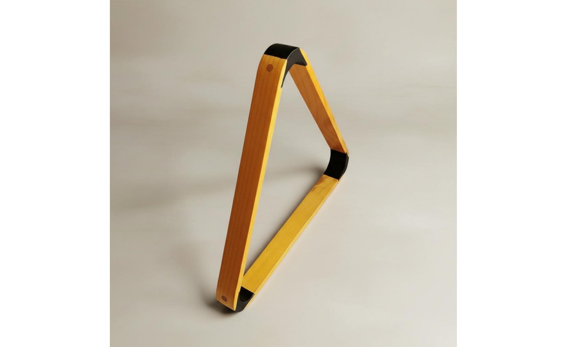 Wooden Triangle Rack Sturdy Wood Construction Billiard Ball Triangle Standard