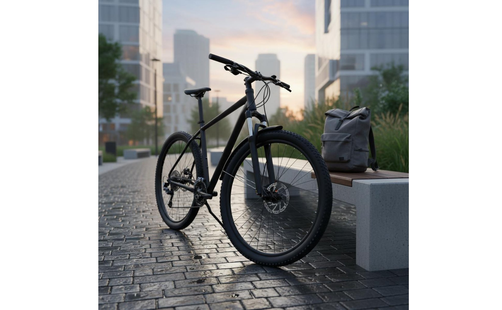 2 Pieces Mountain Bike Mudguard Matte Black Finish for Muddy Trails, Rainy Days