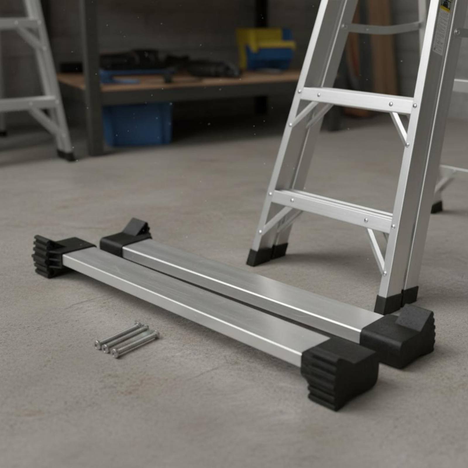 2 Stücke Leiter Ausgleichsstange Aluminiumlegierung Aluminium Leiter-Traverse - Produktbild 5