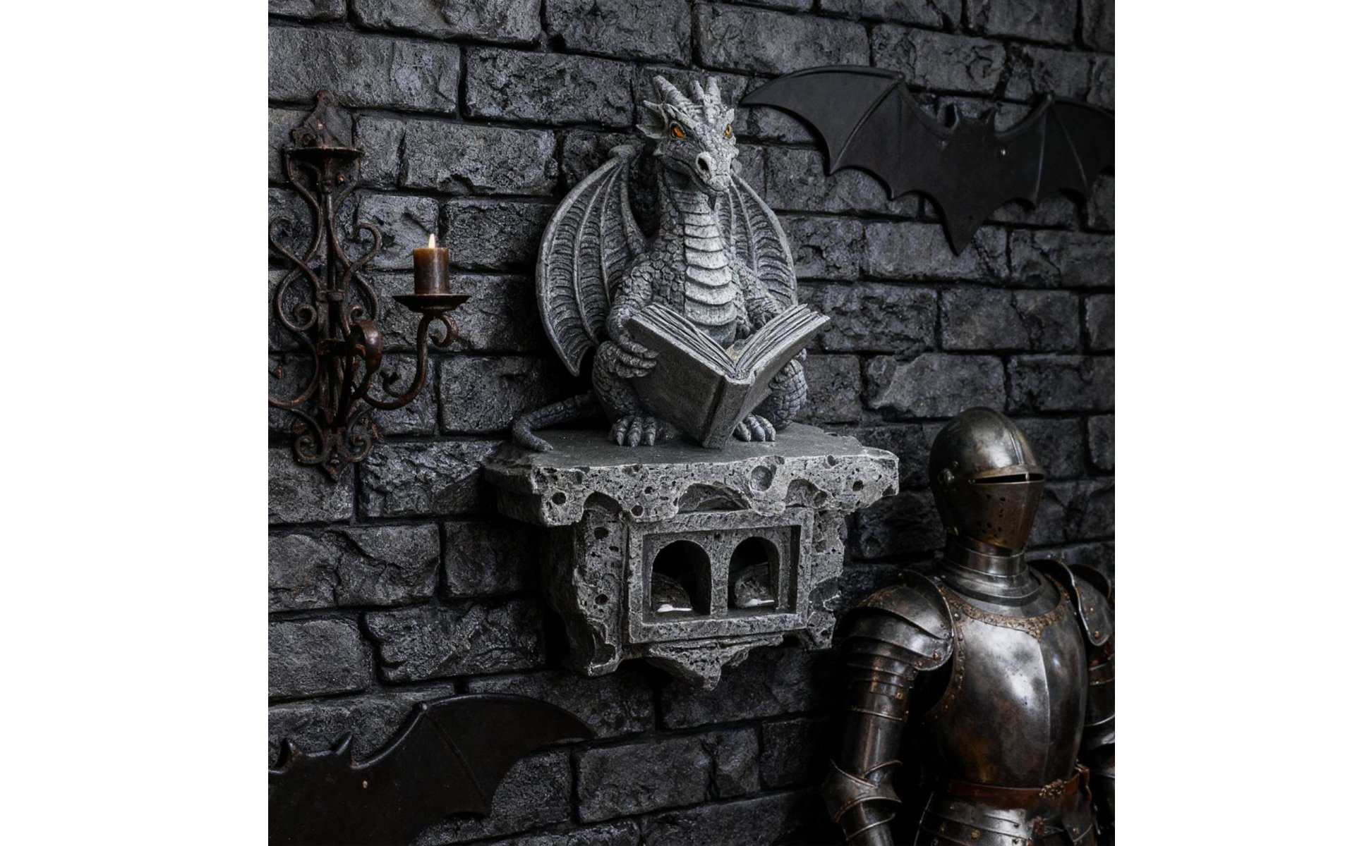 Solar Dragon Wall Light Creative Design Solar Dragon Light Auto On/deactivate