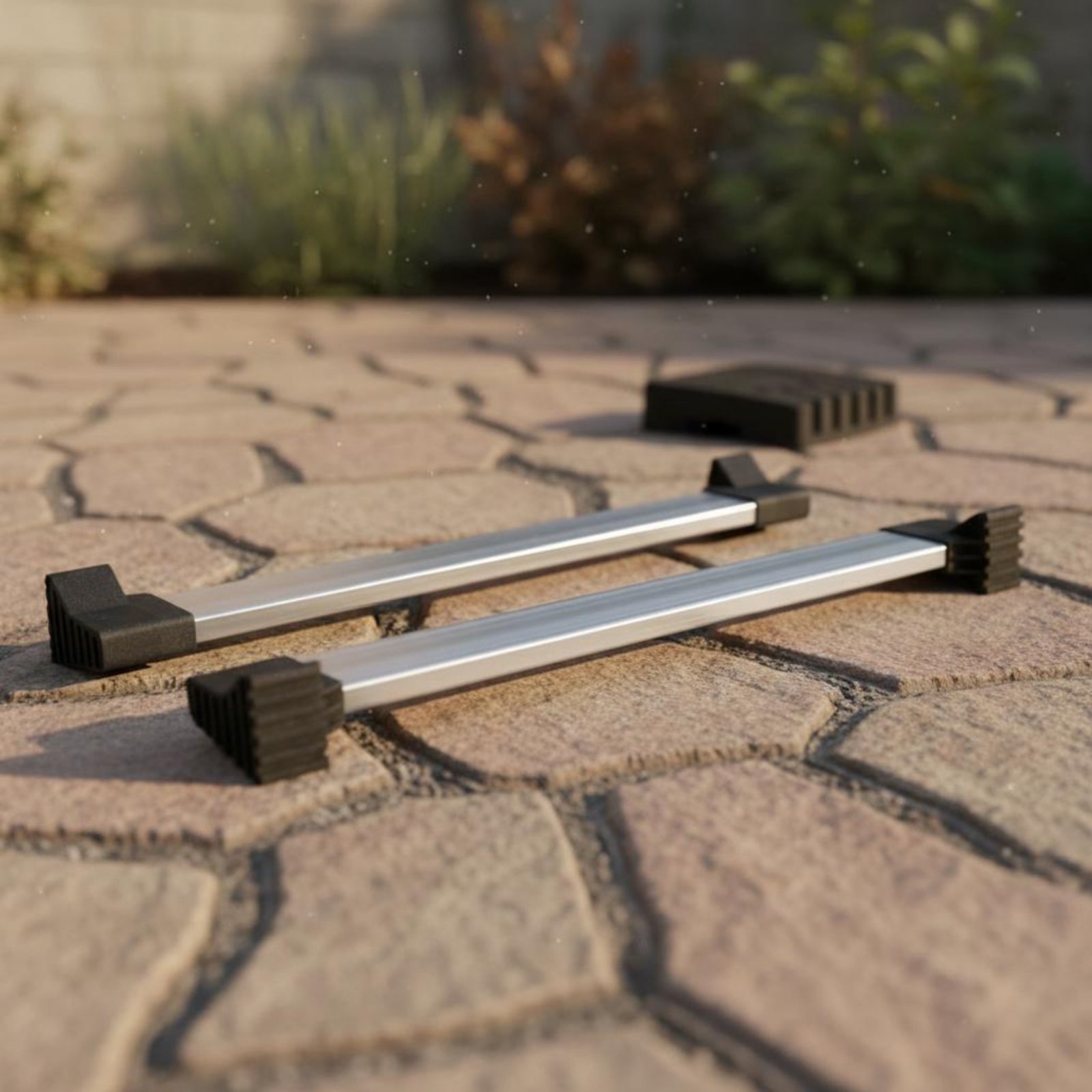 2 Stücke Leiter Ausgleichsstange Aluminiumlegierung Aluminium Leiter-Traverse - Produktbild 7