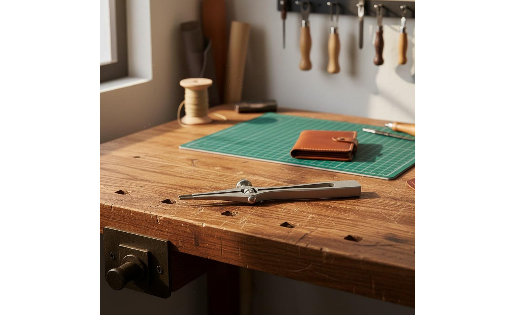 Adjustable Pricking Iron High Carbon Stainless Steel for DIY Enthusiasts