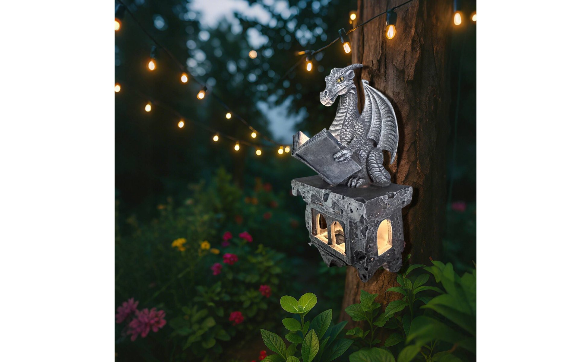 Solar Dragon Wall Light Creative Design Solar Dragon Light Auto On/deactivate