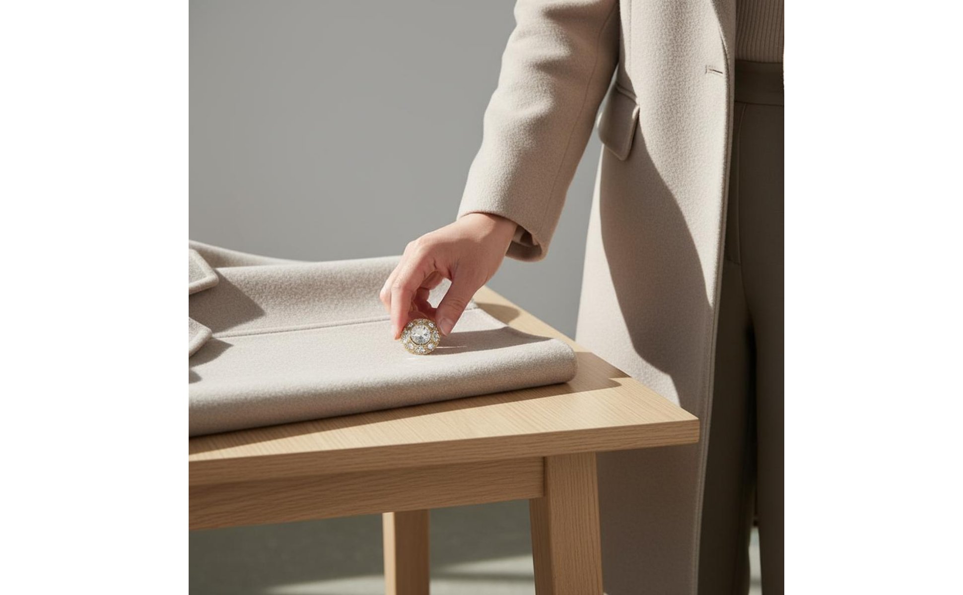 Bouton En Cristal et Métal Finition Brillante pour Bricolage, Couturiers