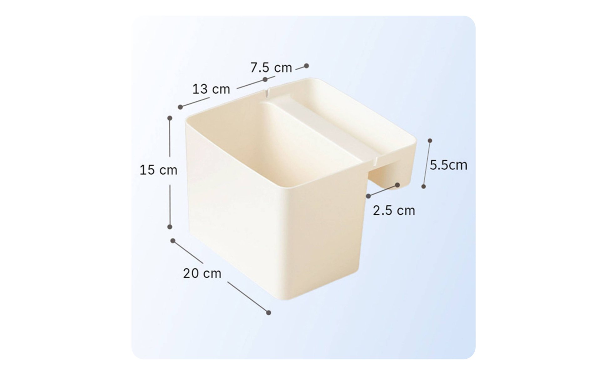 Bunk Bed Storage Organizer No Installation Dorm Room Bedside Shelf