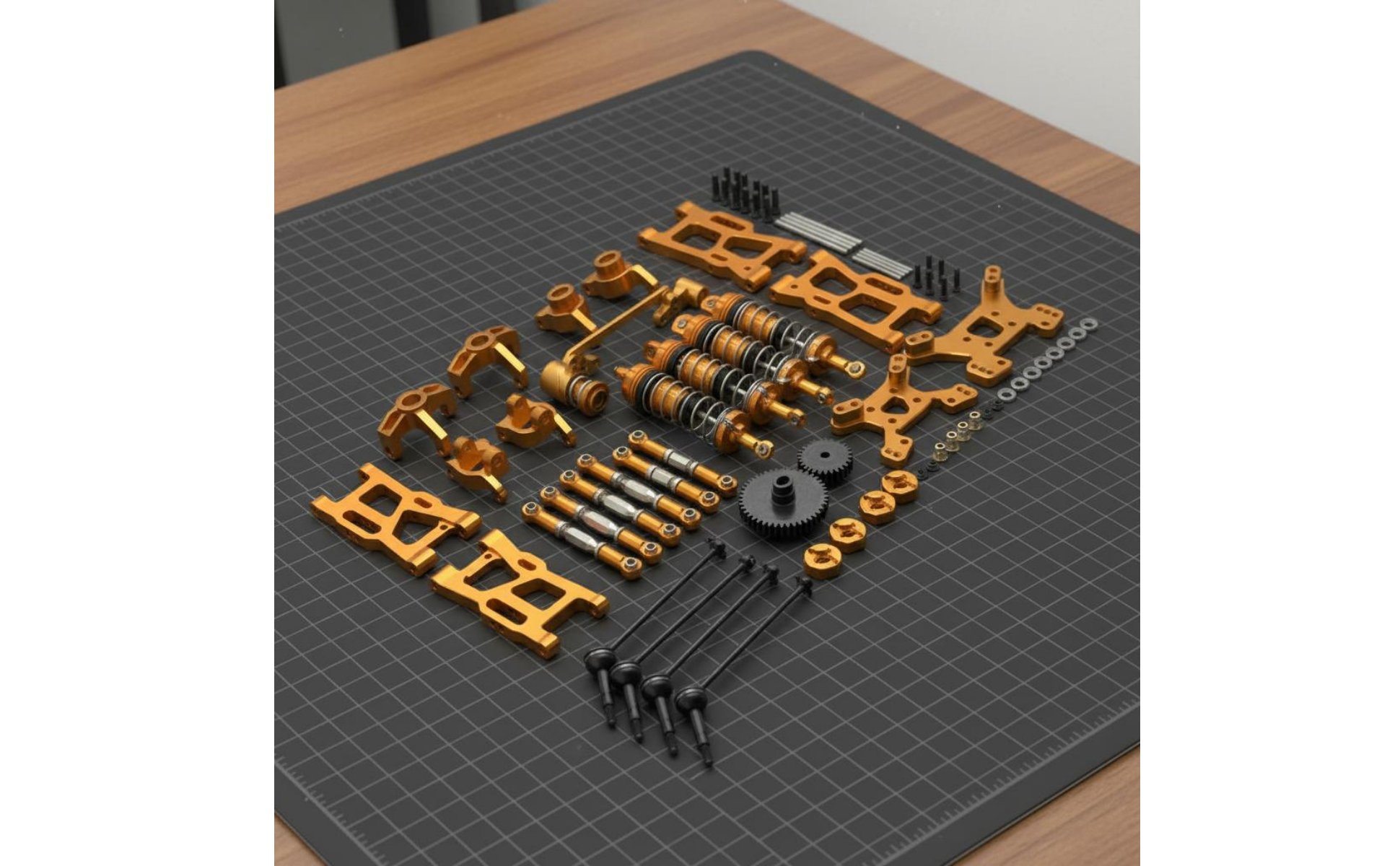 RC Car Metal Upgrade Kit Long-Lasting WLtoys Modification Parts Set