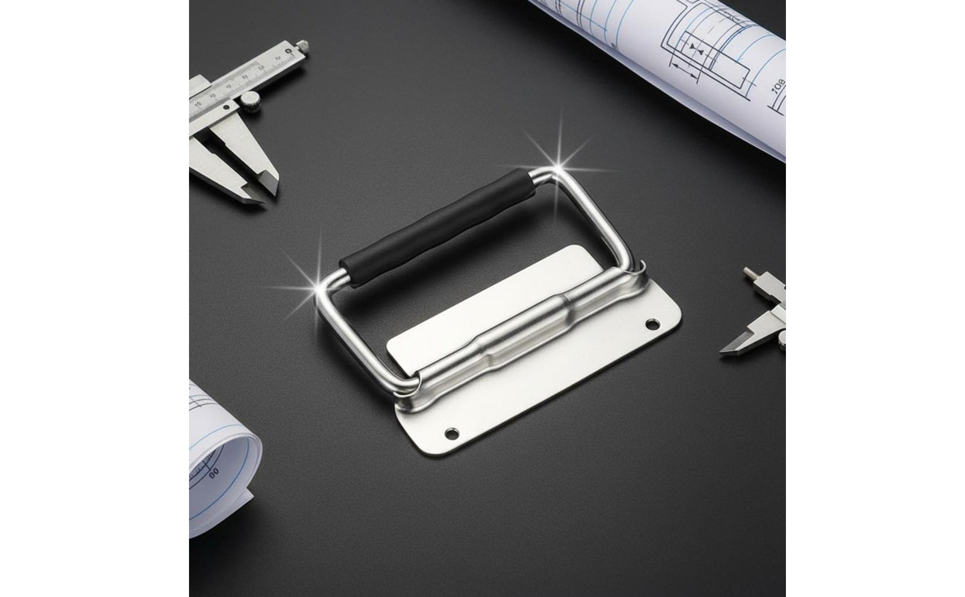 Stainless Steel Toolbox Handle Heavy Duty for Cabinet, Flight Case