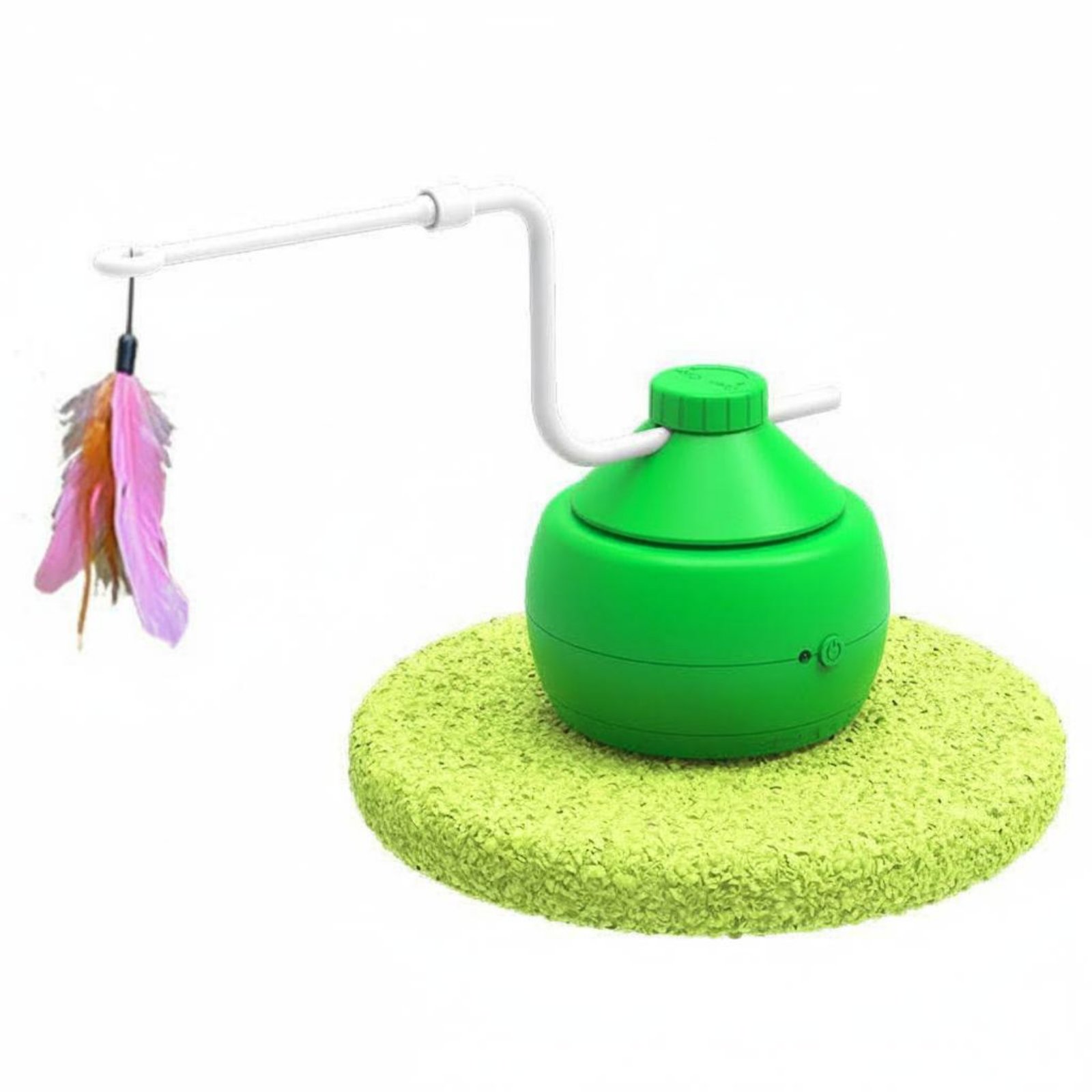 Multi-Function Interactive Cat Toy Detachable Motor Multi-Function Cat Toy Anti-Tip Design Pet Supply for Kittens