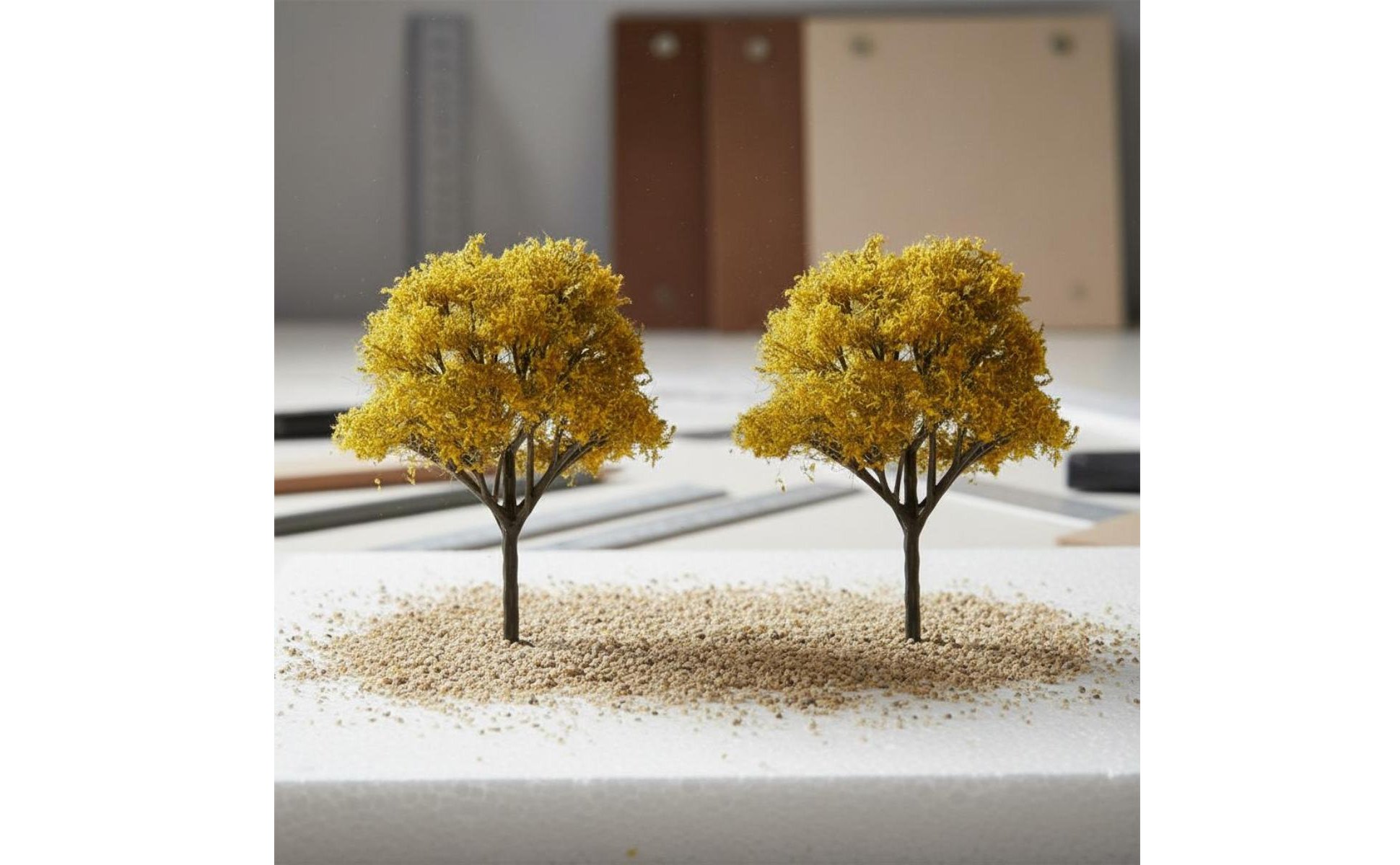 Model Cinnamomum Tree DIY Sand Table Tree Model Realistic Simulation