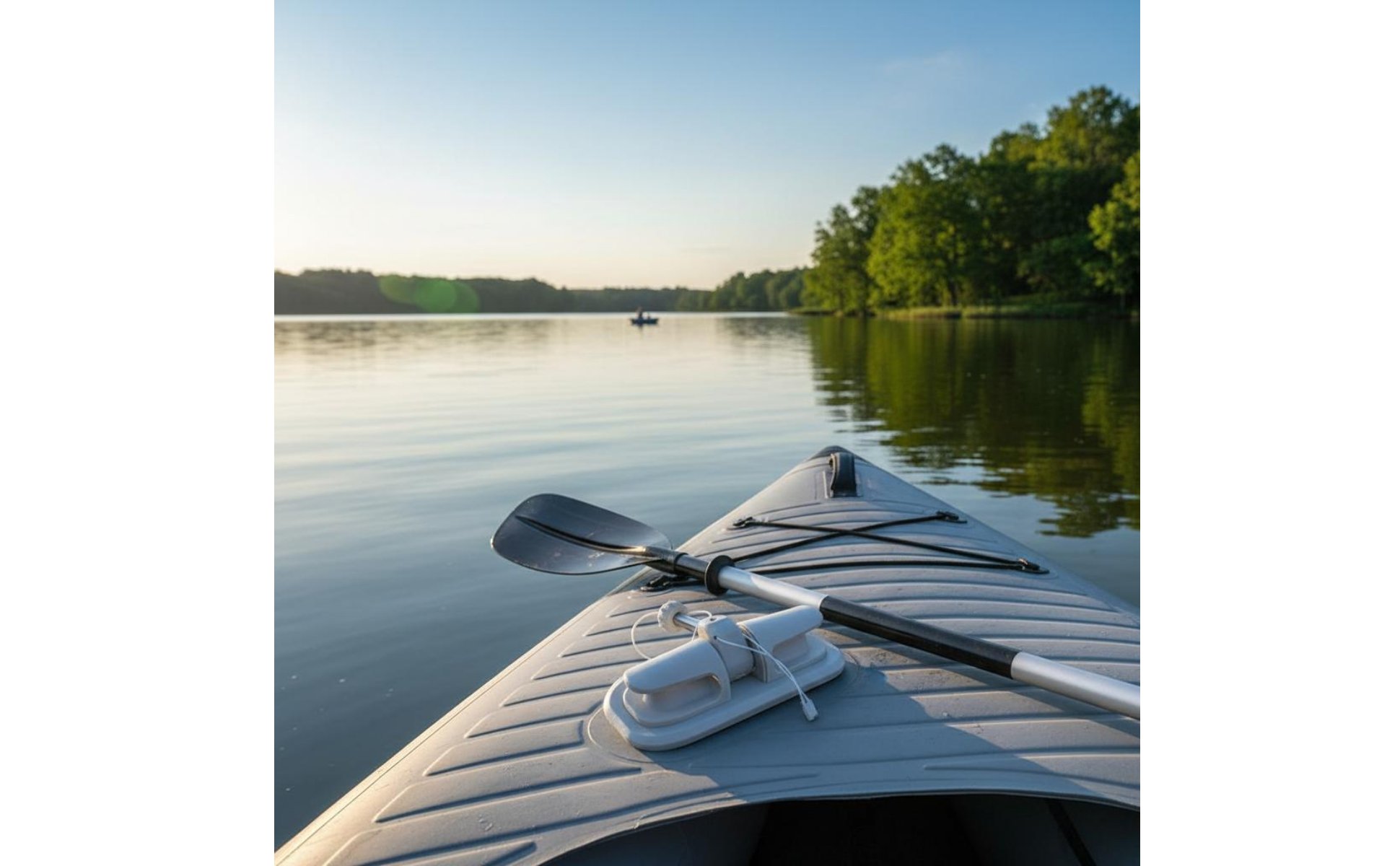 Inflatable Boat Paddle Lock Sturdy Kayak Oar Mount Attachment Easy Installation
