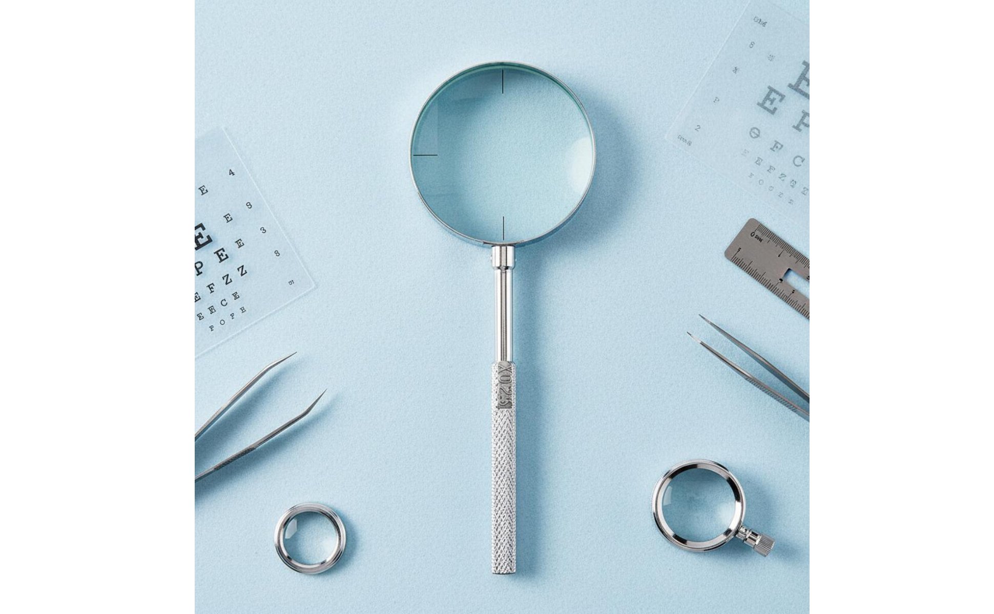 Cross Cylinder Lens Non-Slip Handle Precision Cross Cylinder