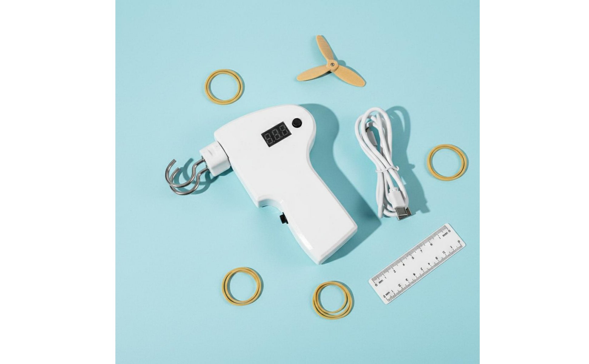 Rubber Band Airplane Winder Automatic Winding Electric Rubber Band Winder