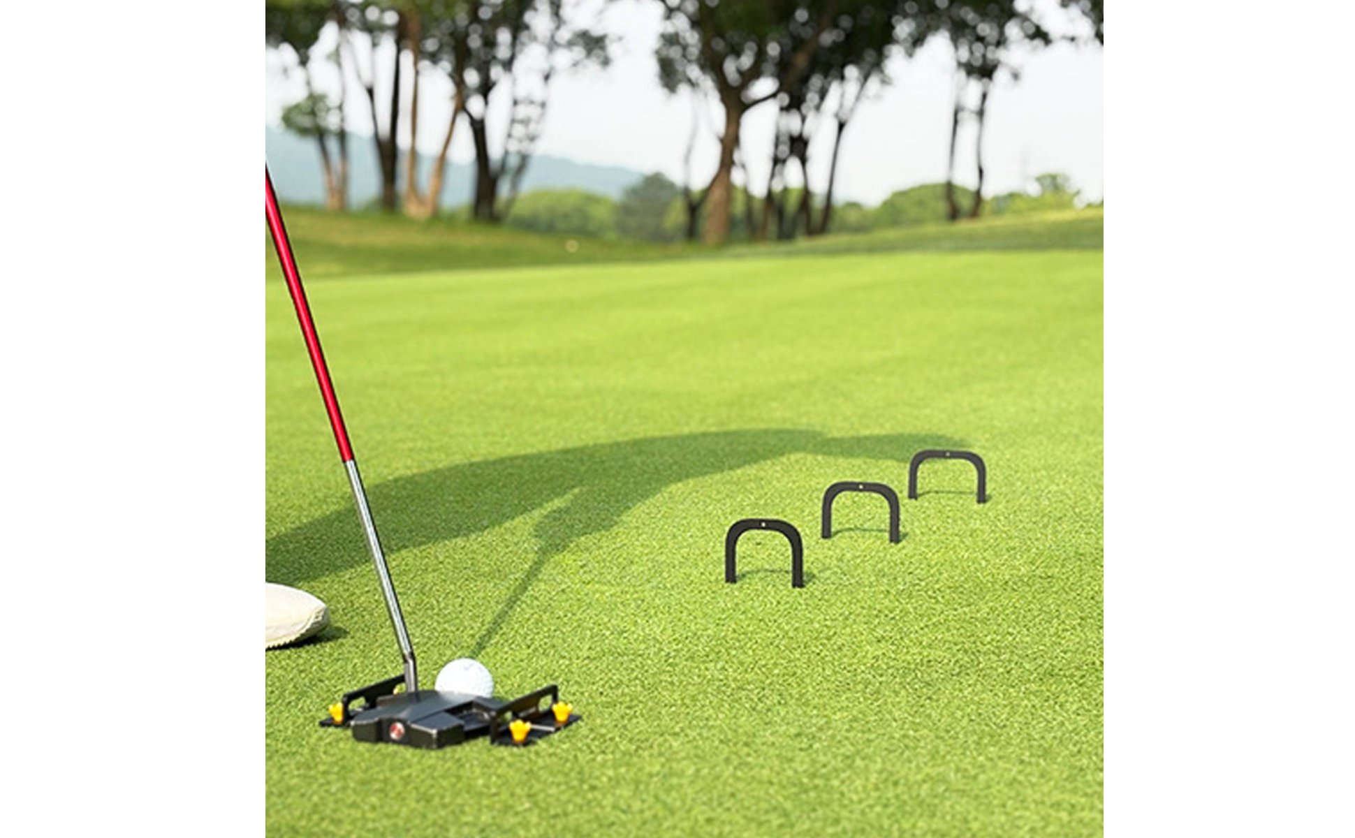 Putting Gate and Alignment Aid Kit Visual Feedback Golf Putting Training Set