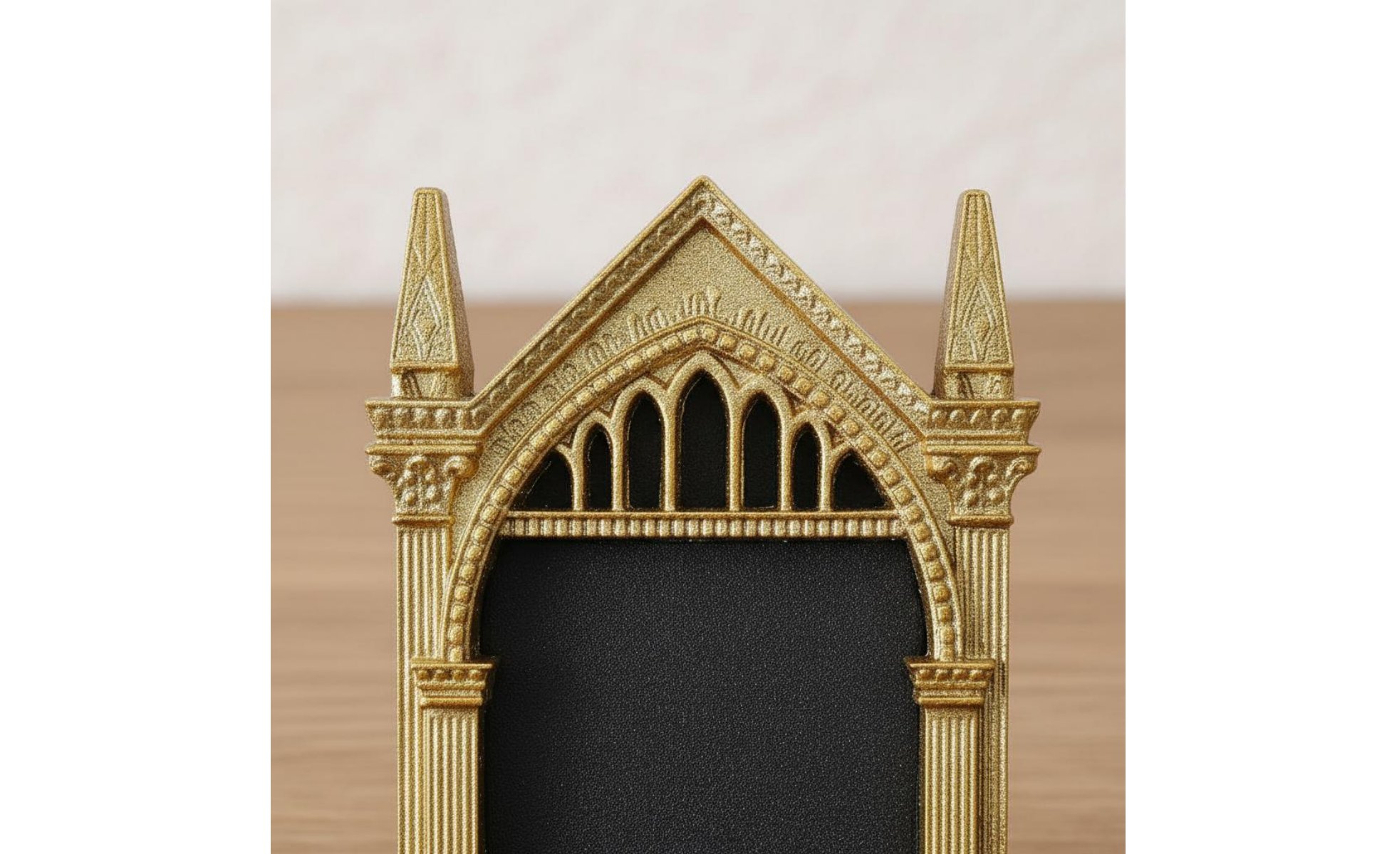 Cathedral Arch Mirror Photography Prop Medieval Mirror Set for Dressing Table