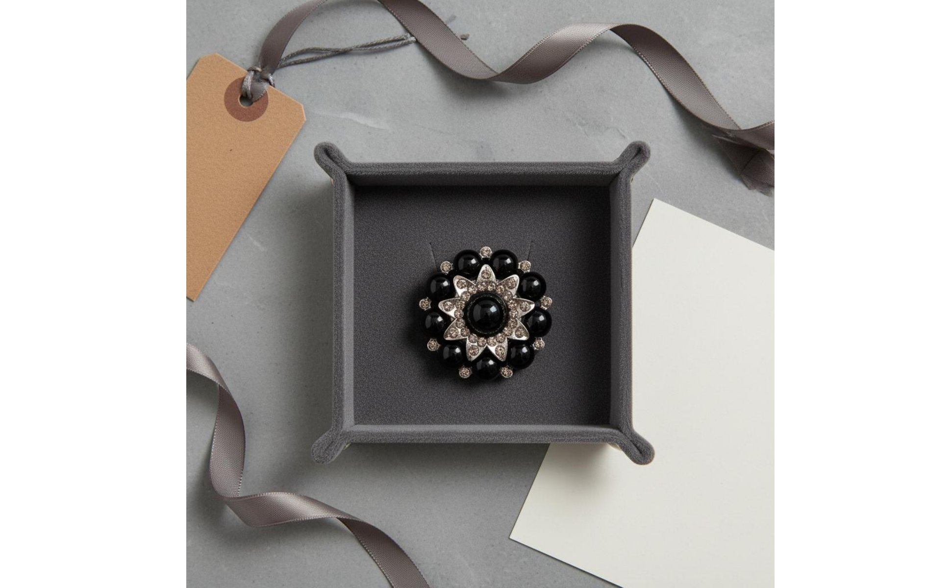 Bouton Perle et Cristal Design Élégant Bouton Rond Perles et Cristal Haute