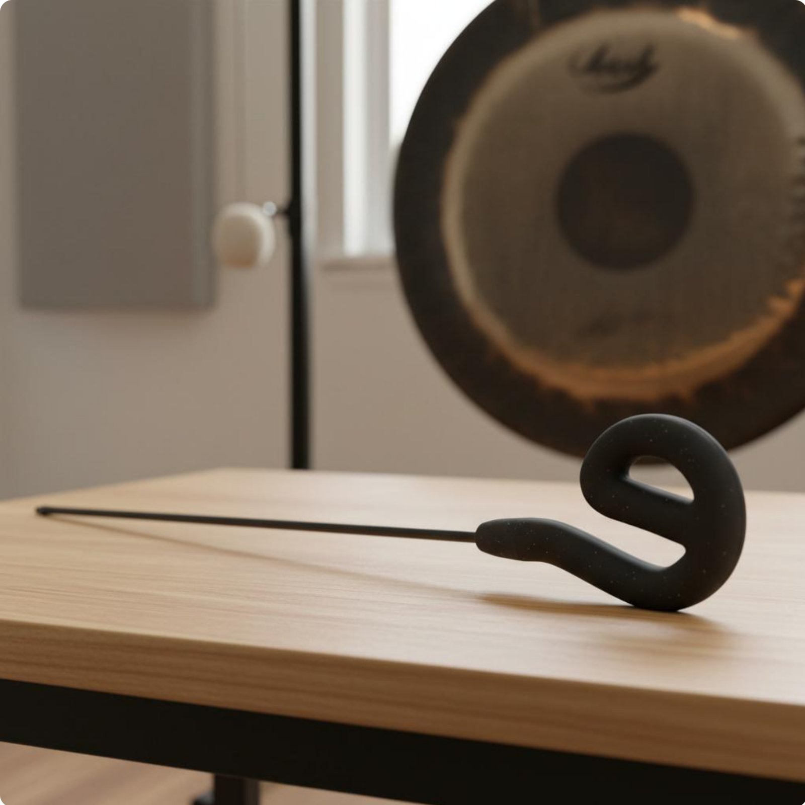 Oceanic Sound Gong Mallet Musical Instrument Accessory for Musicians
