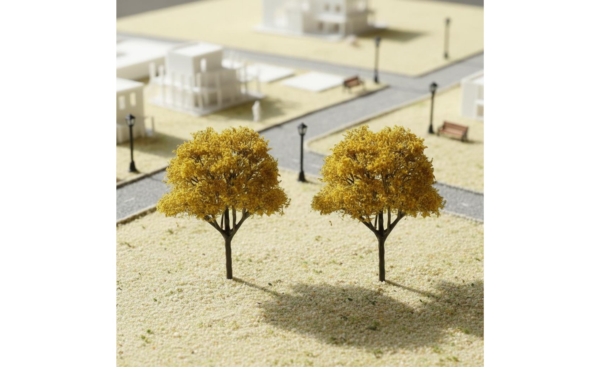 Model Cinnamomum Tree DIY Sand Table Tree Model Realistic Simulation