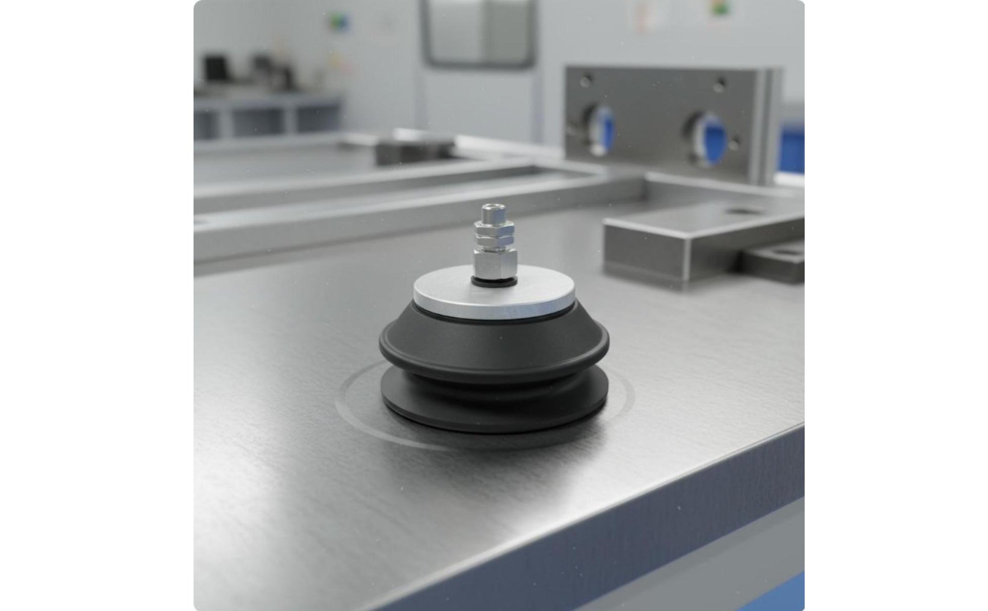 Double Layer Vacuum Pad Detachable Design Heavy Duty Robotic Arm Gripper