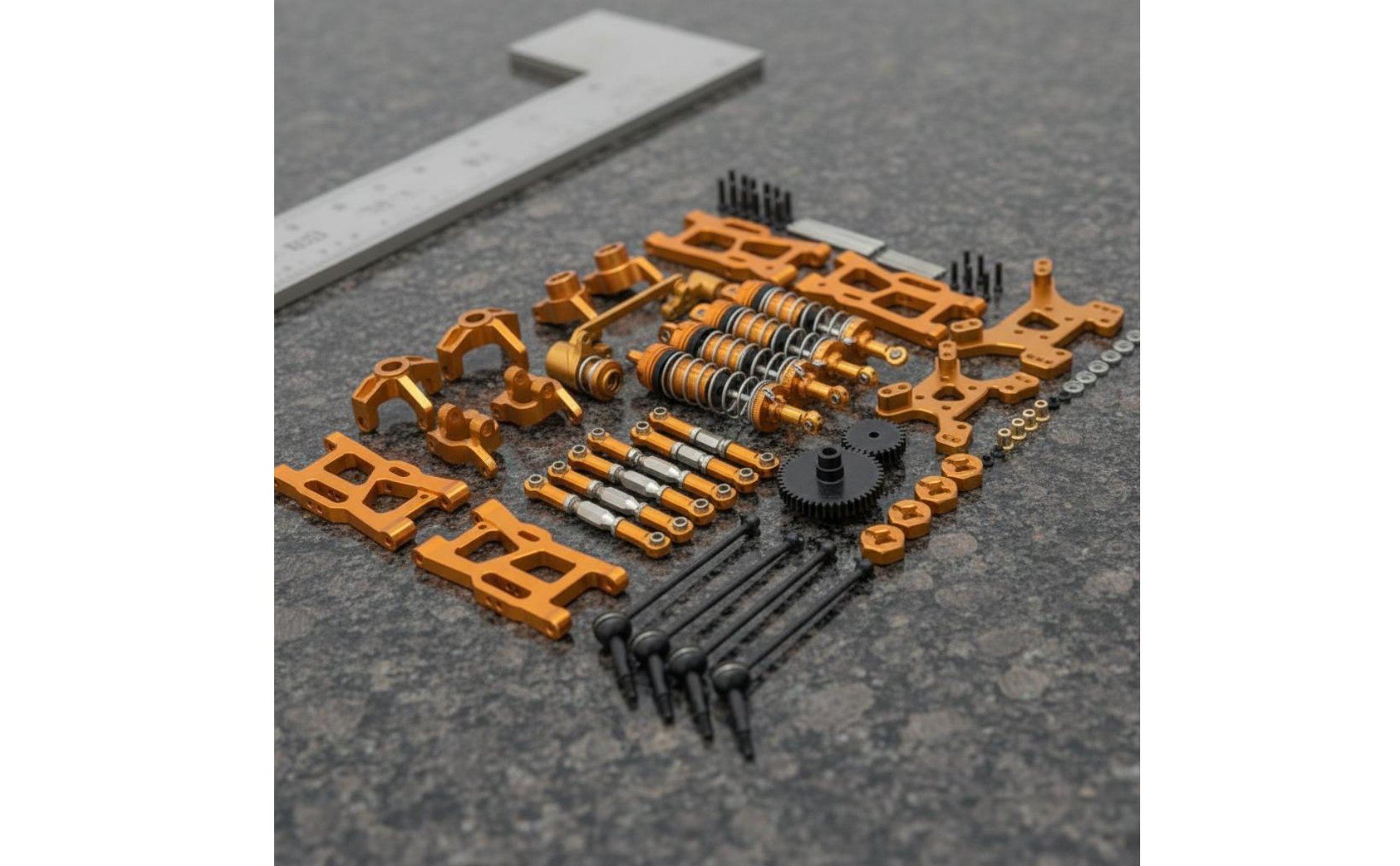 RC Car Metal Upgrade Kit Long-Lasting WLtoys Modification Parts Set