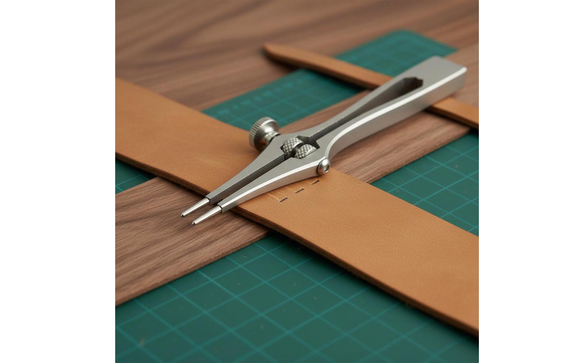 Adjustable Pricking Iron High Carbon Stainless Steel for DIY Enthusiasts